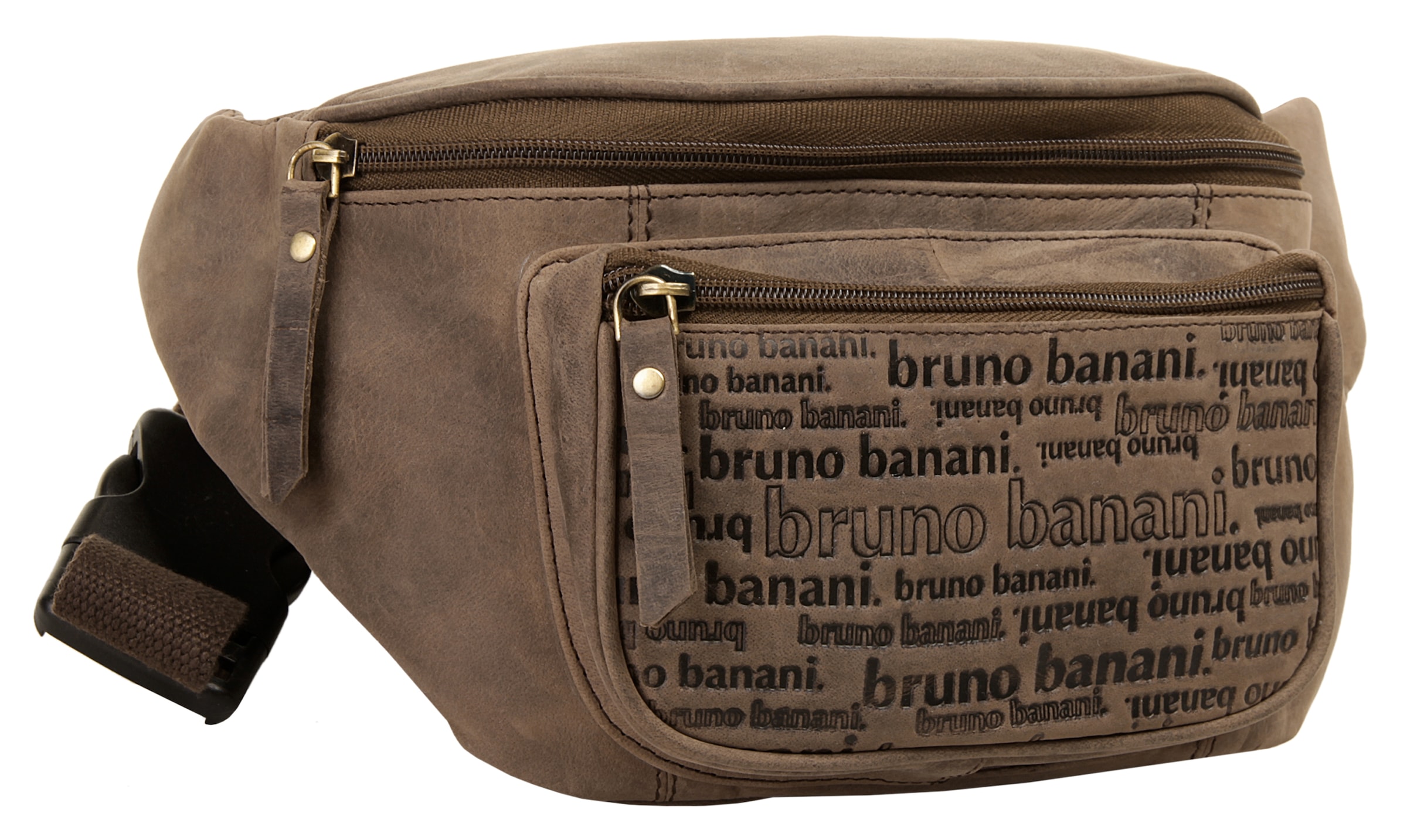 Bruno Banani Gürteltasche »ALL OVER«, echt Leder