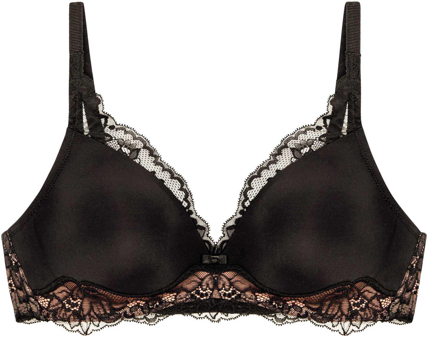 Triumph Bügelloser BH »Amourette Charm P«, Strech-Spitze, tiefer V-Ausschnitt