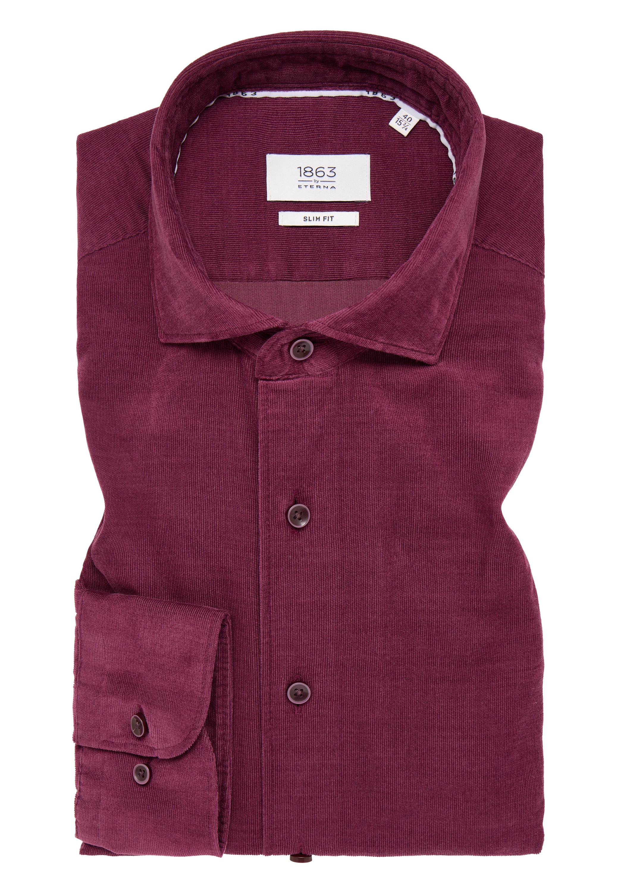 Eterna Langarmhemd »SLIM FIT«, EASY IRON (bügelleicht)