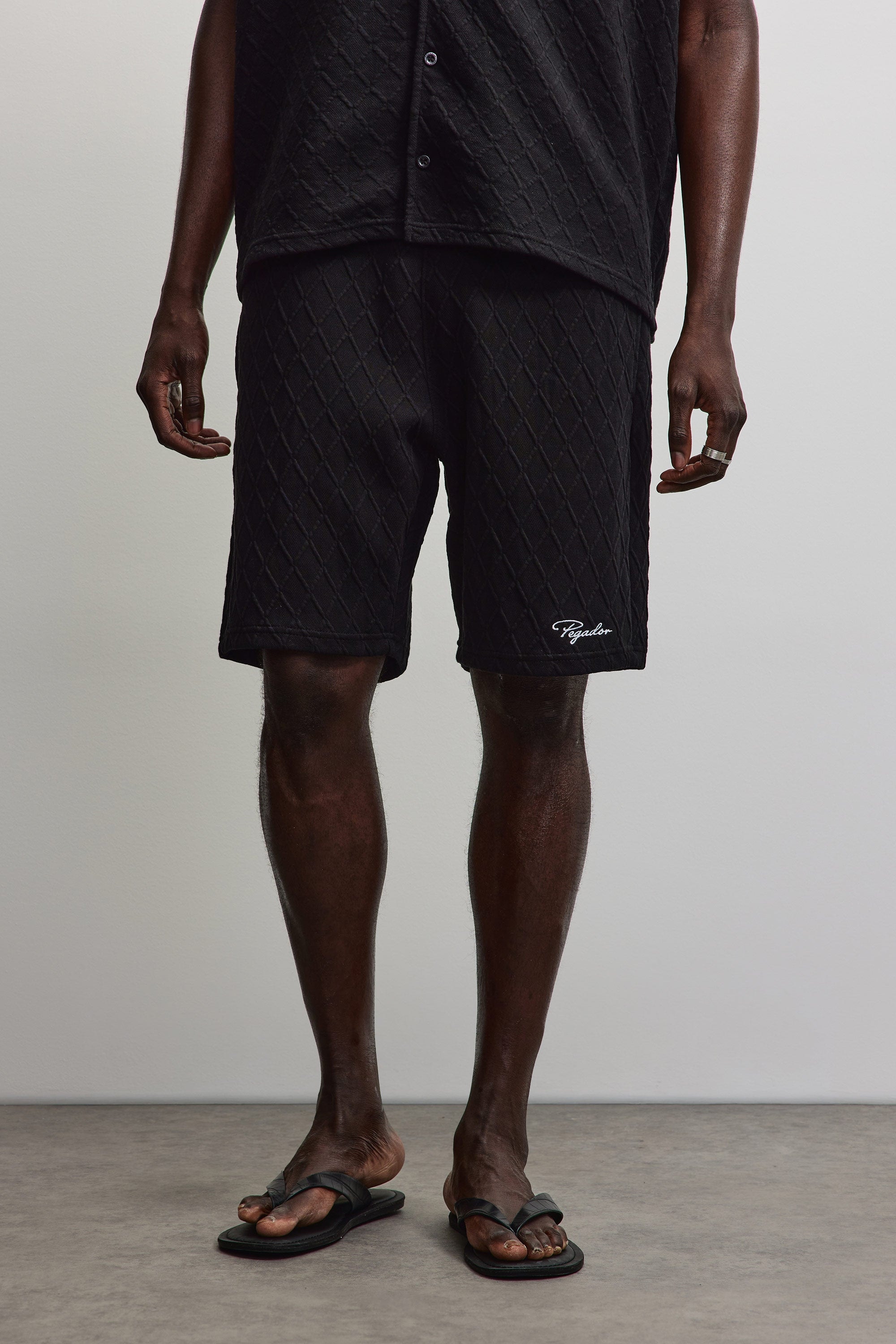 PEGADOR Shorts »JOVREN STRUCTURED SHORTS«