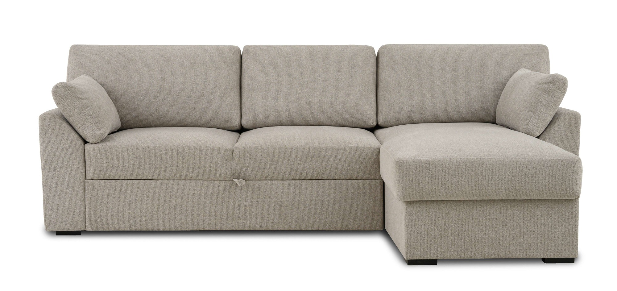 Home affaire Ecksofa »Citry«, Breite 246 cm, Chenille, Bettfunktion, Bettkasten, L-Form