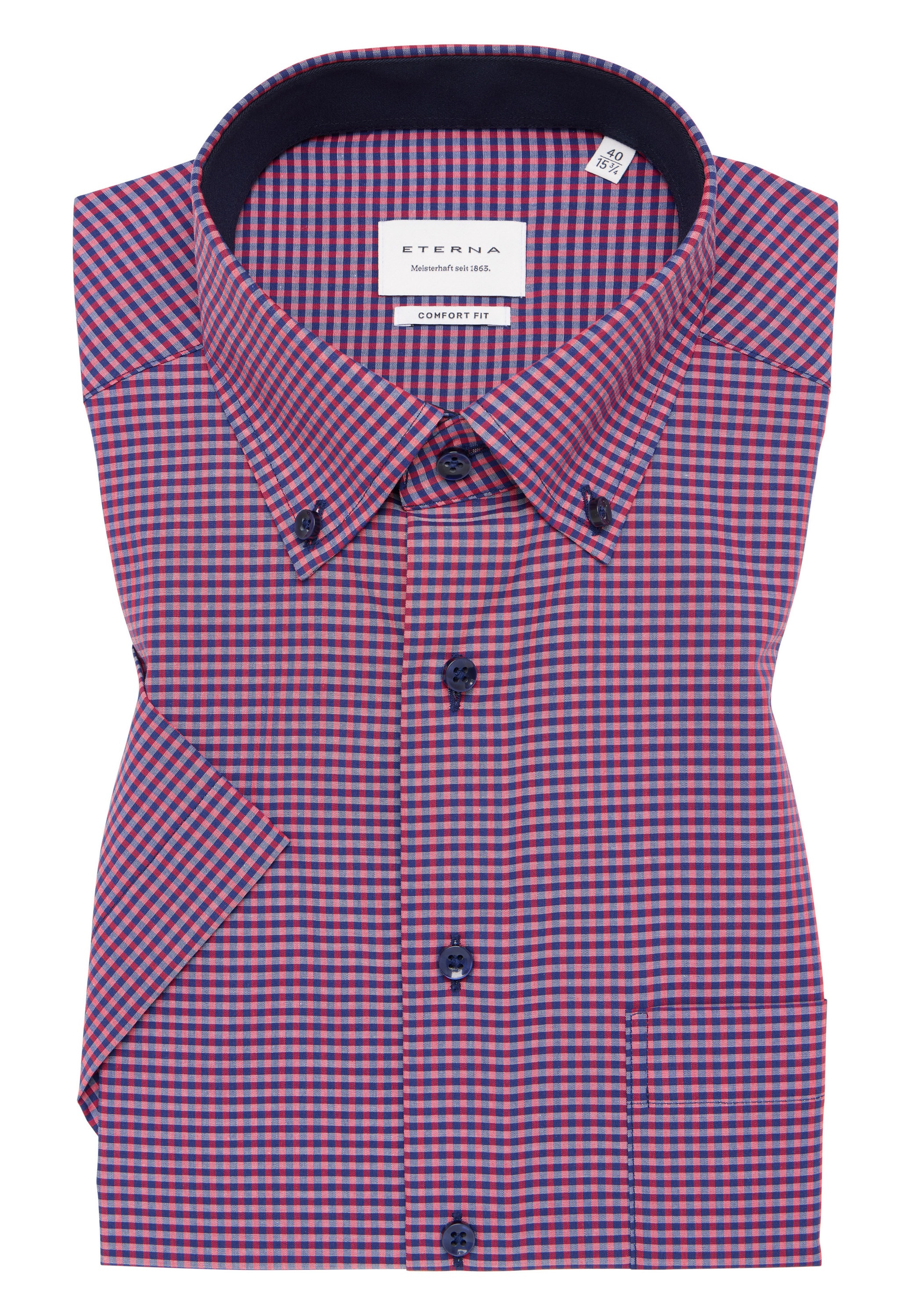 Eterna Kurzarmhemd »COMFORT FIT« NON IRON (bügelfrei)