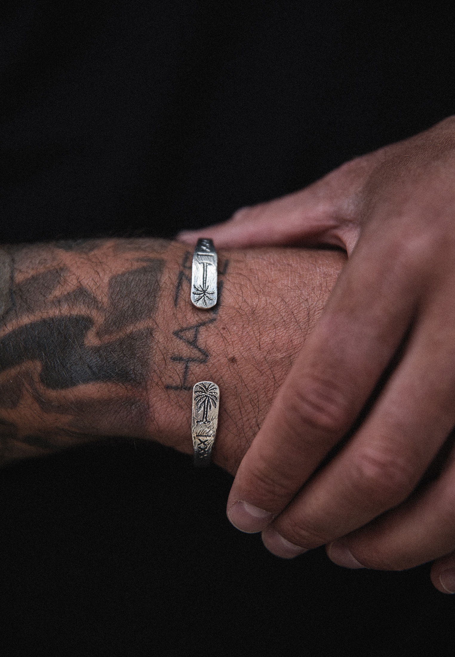 HAZE & GLORY Armreif »Armband Armreif - Coconut Society 925 Silber«