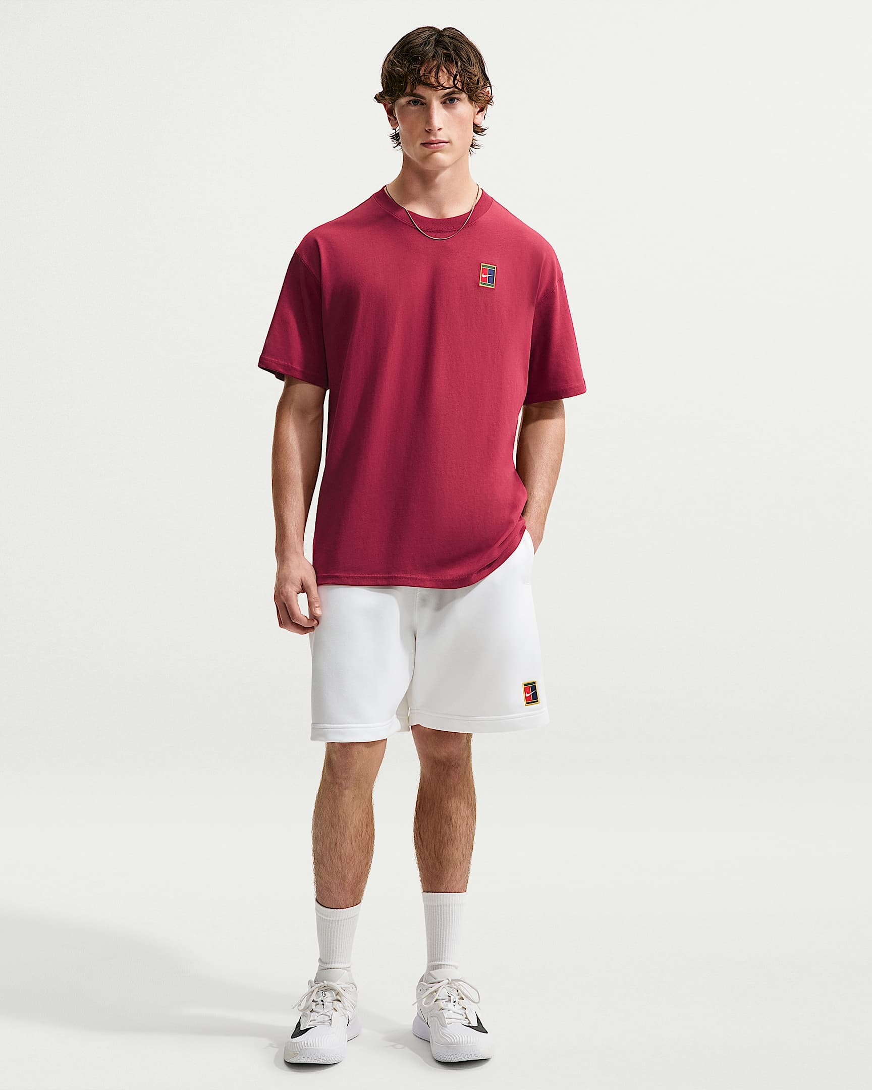 Nike T-Shirt »NikeCourt Men's Max90 Tennis T-Shirt« mit unifarbenem Design, Kurzarm, aus Jersey, Basic-Passform