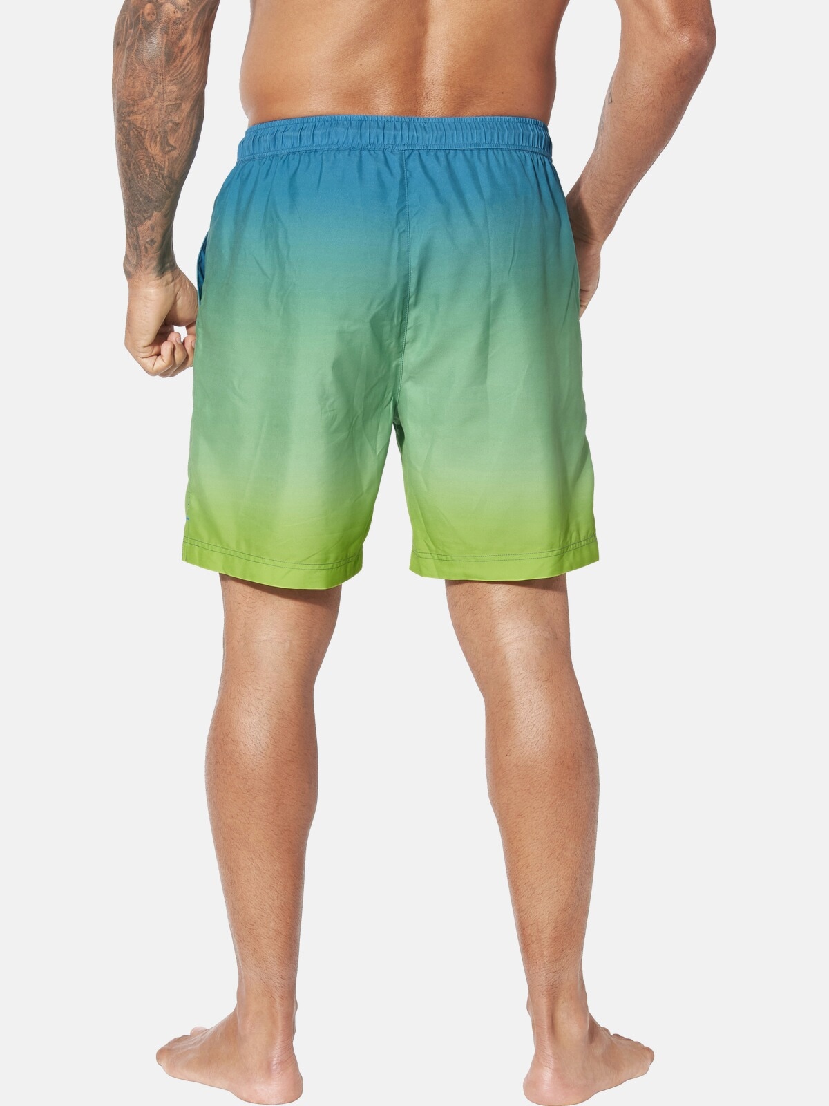 Jan Vanderstorm Badeshorts »Badeshorts WERENFRIED«, (1 St.), im Farbverlauf mit Taschen