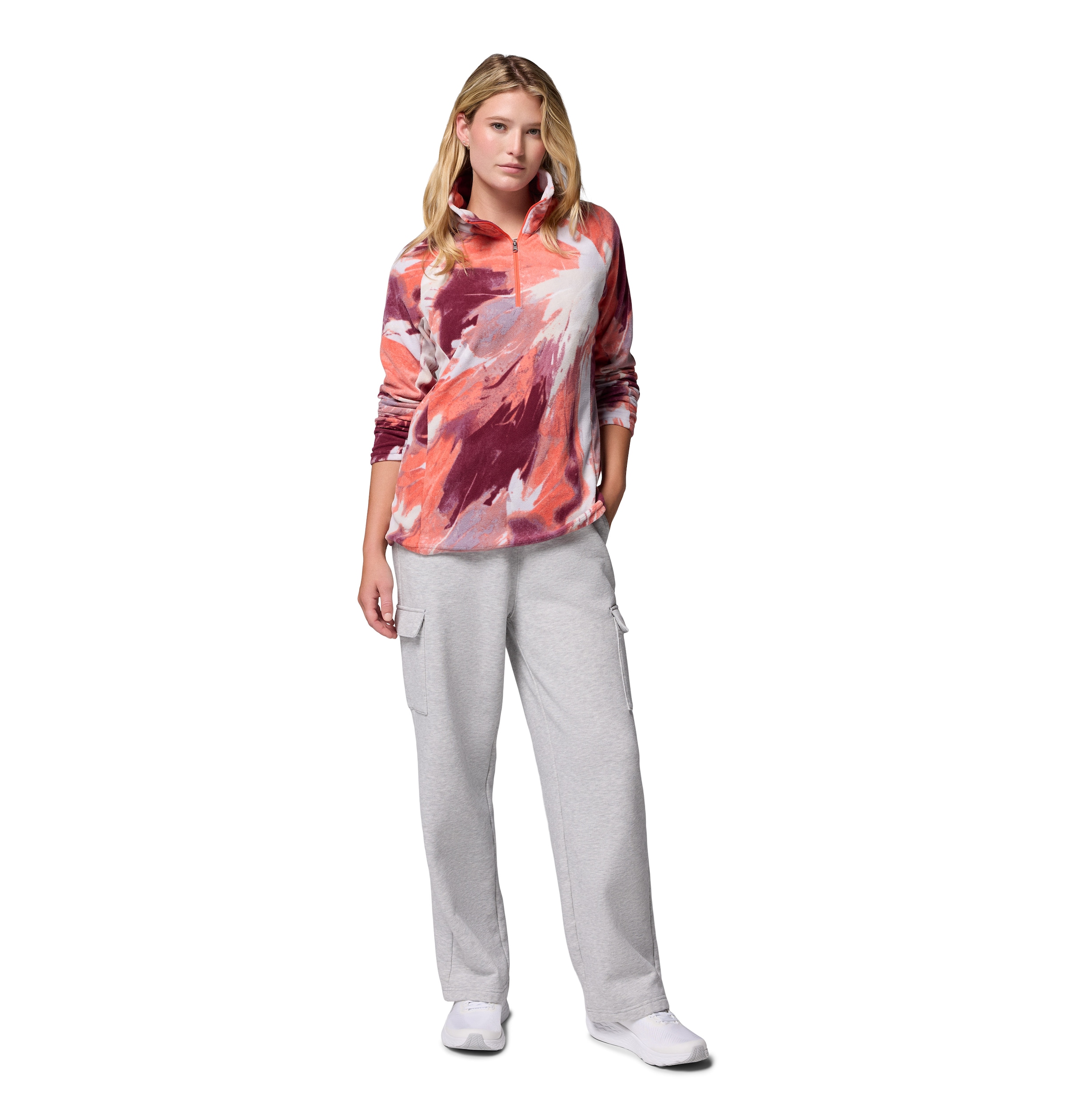 Columbia Fleecepullover »GLACIAL IV PRINT 1/2 ZIP«, (1 tlg.)