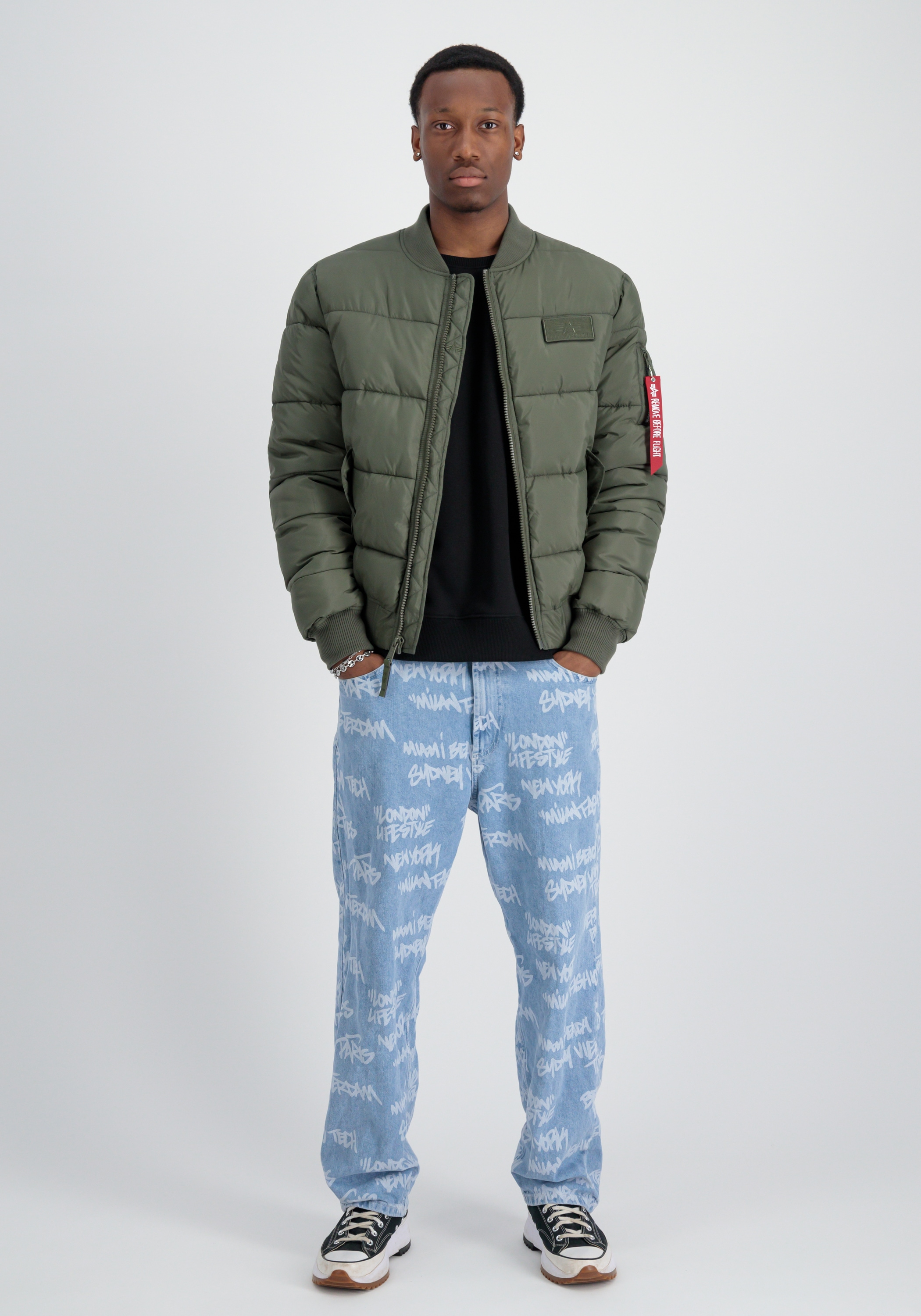 Alpha Industries Bomberjacke »Alpha Industries Men - Bomber Jackets MA-1 Puffer Bomber«