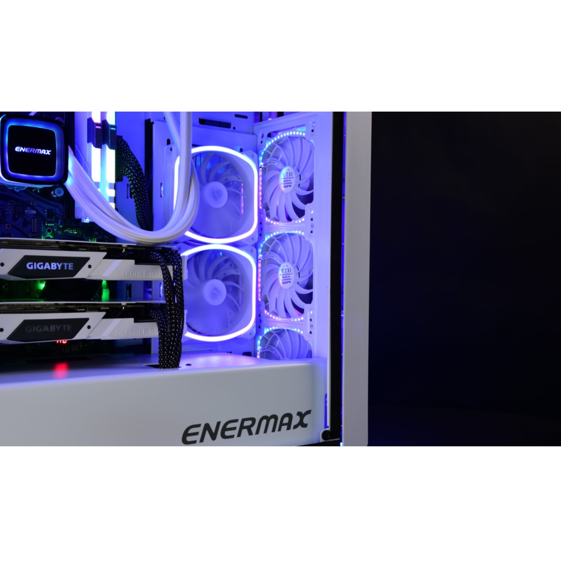 Enermax Gehäuselüfter »SquA RGB White«