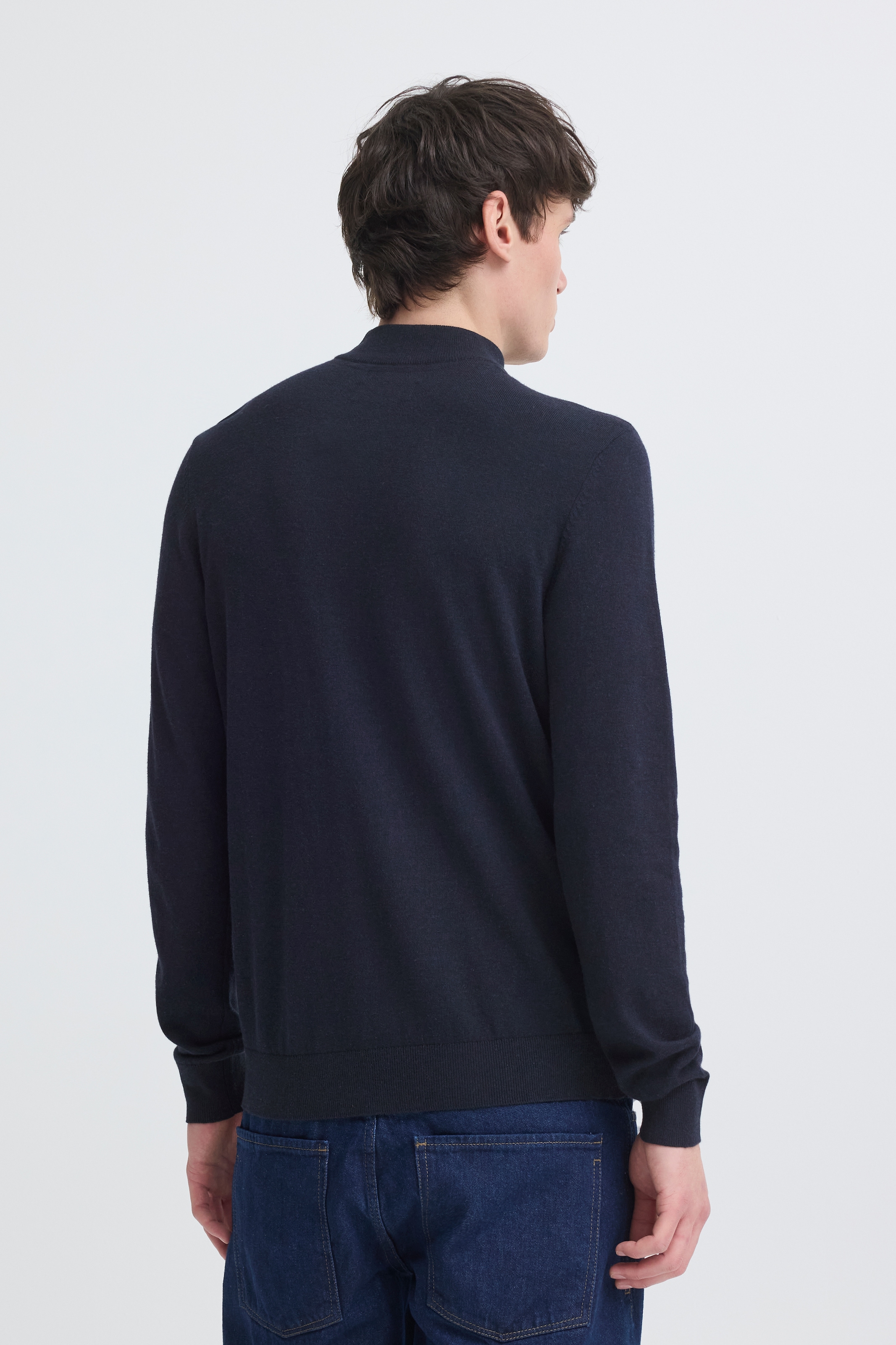 Blend Stehkragenpullover »BHBAGGE HIGH NECK KNIT« Baumwollmischung, regular fit
