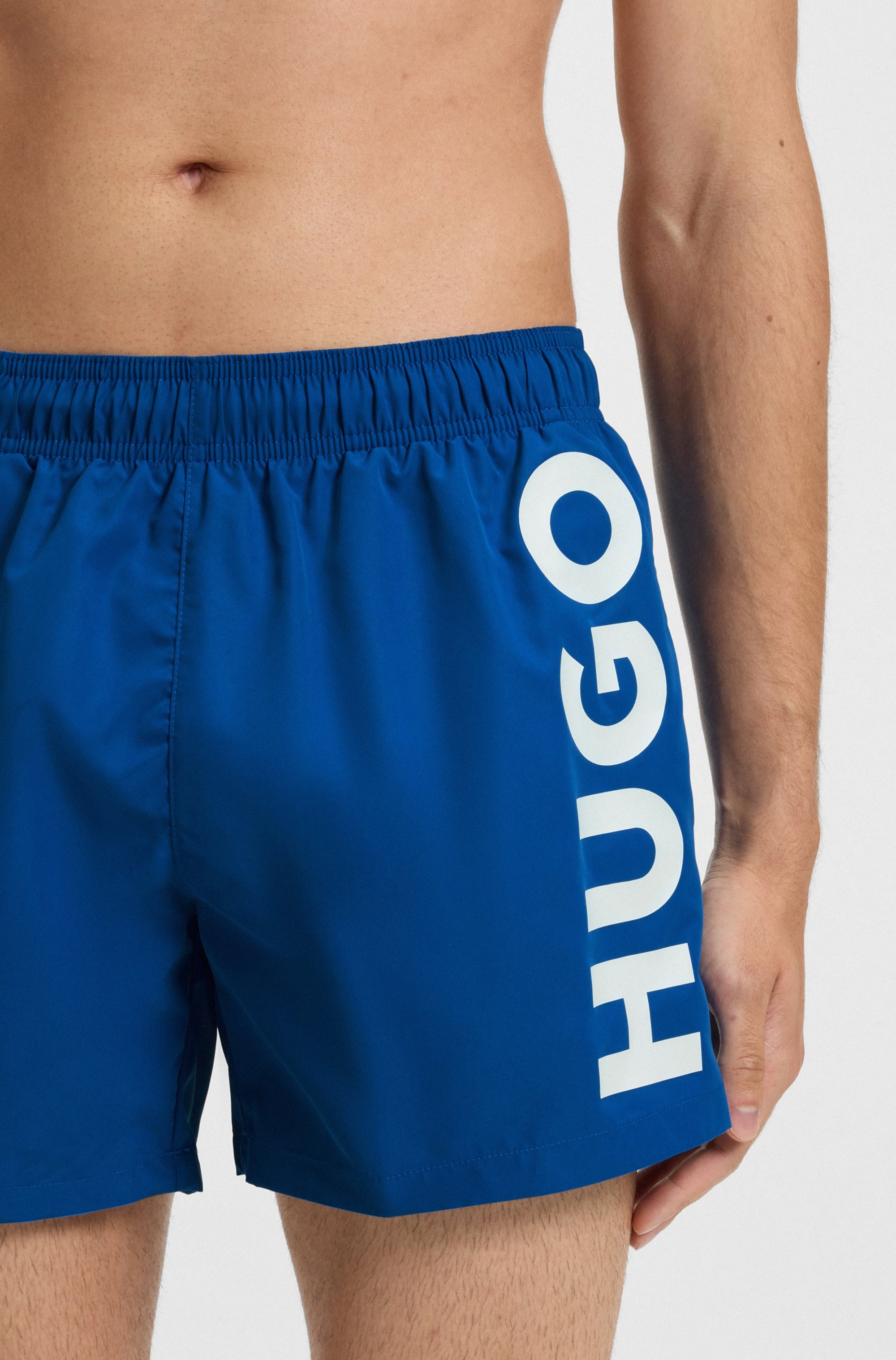 HUGO Underwear Badeshorts »ABAS«, seitlich mit großem HUGO Logo-Print