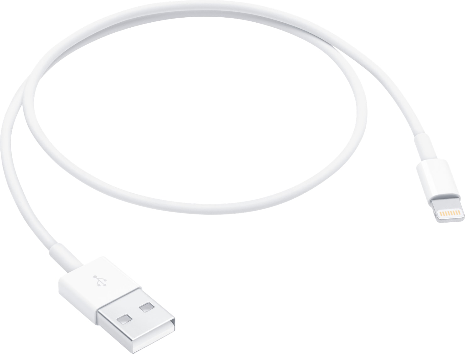 Smartphone-Kabel »Lightning to USB Cable (0.5 m)«, Lightning, USB, 50 cm