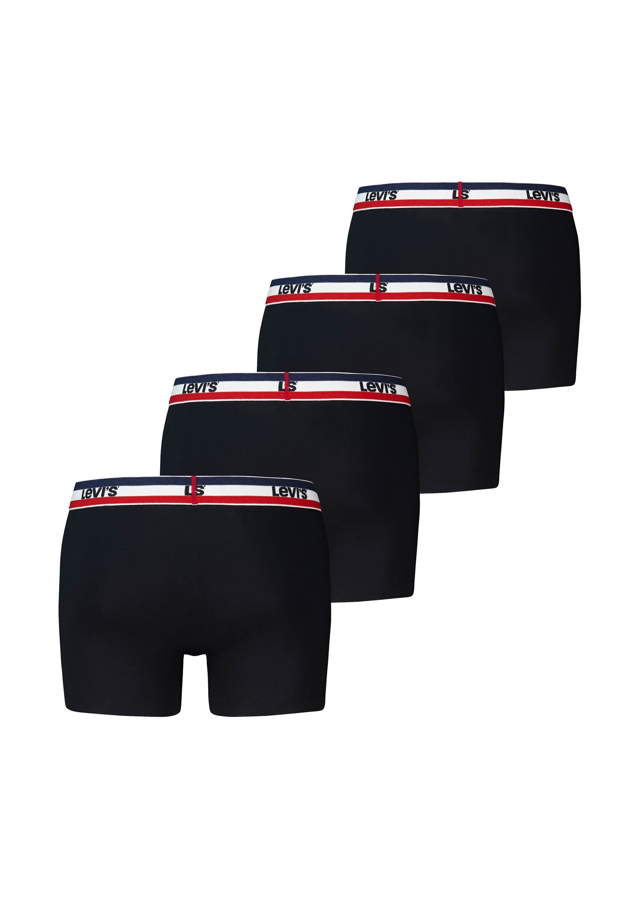 Levi's® Boxershorts »Boxershort Sportswear Logo Boxer Brief 4P 4er Pack«