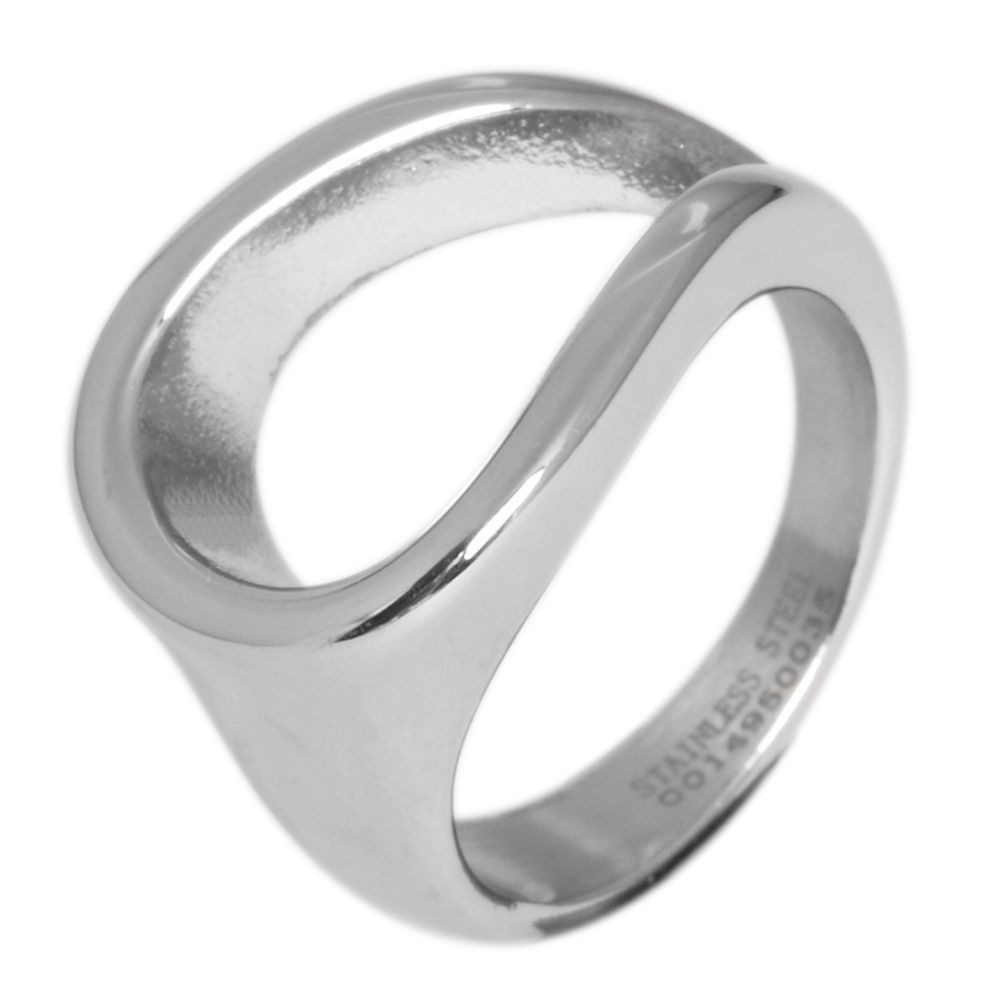 Adelia´s Fingerring »Damen Ring aus Edelstahl«