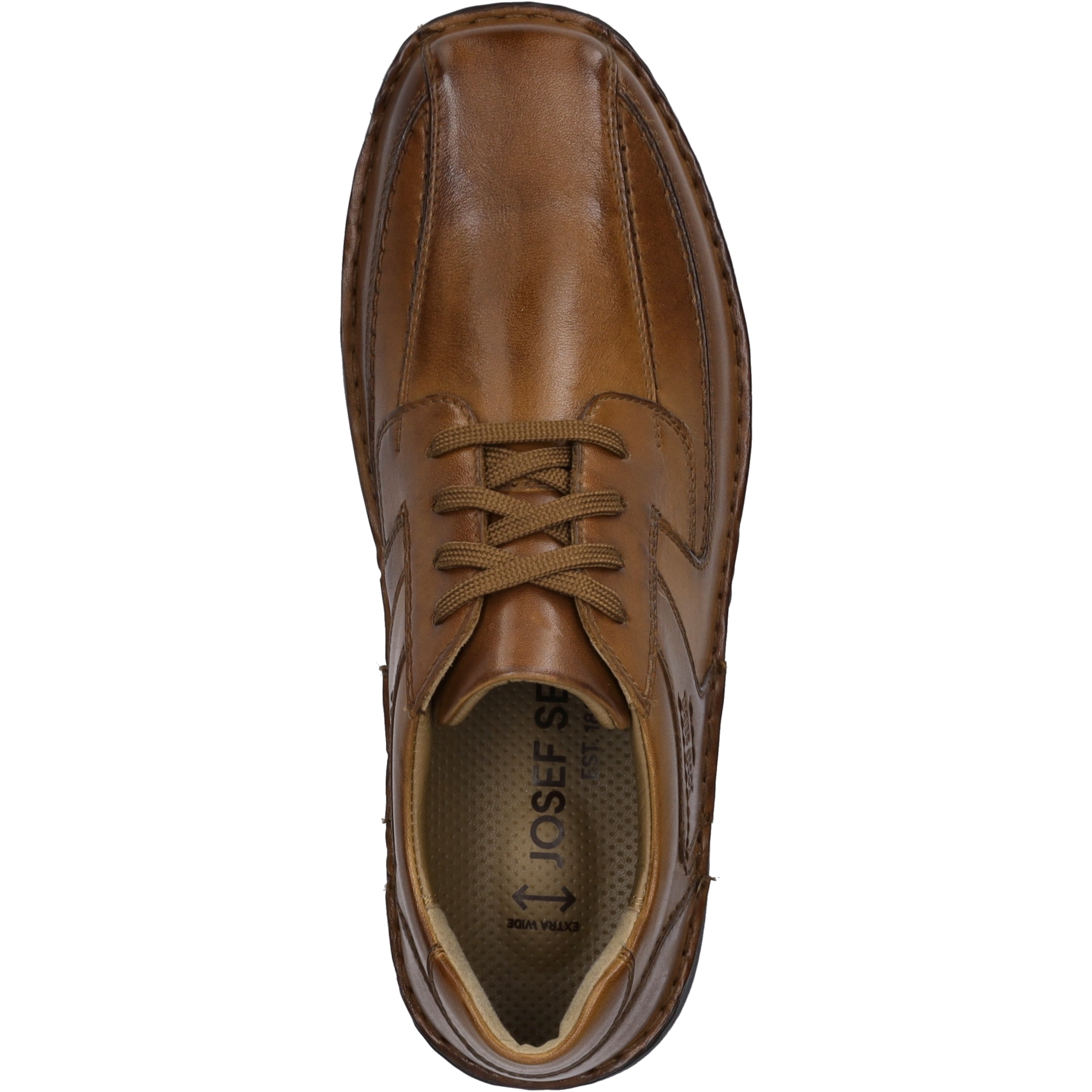 Josef Seibel Schnürschuh »New Anvers 08, cognac«