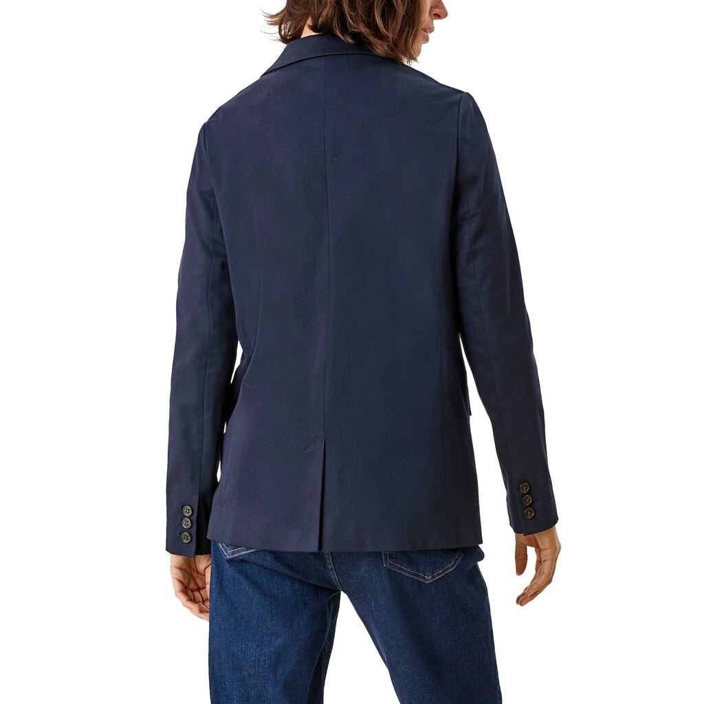 s.Oliver Jackenblazer, mit gestreiftem Innenfutter