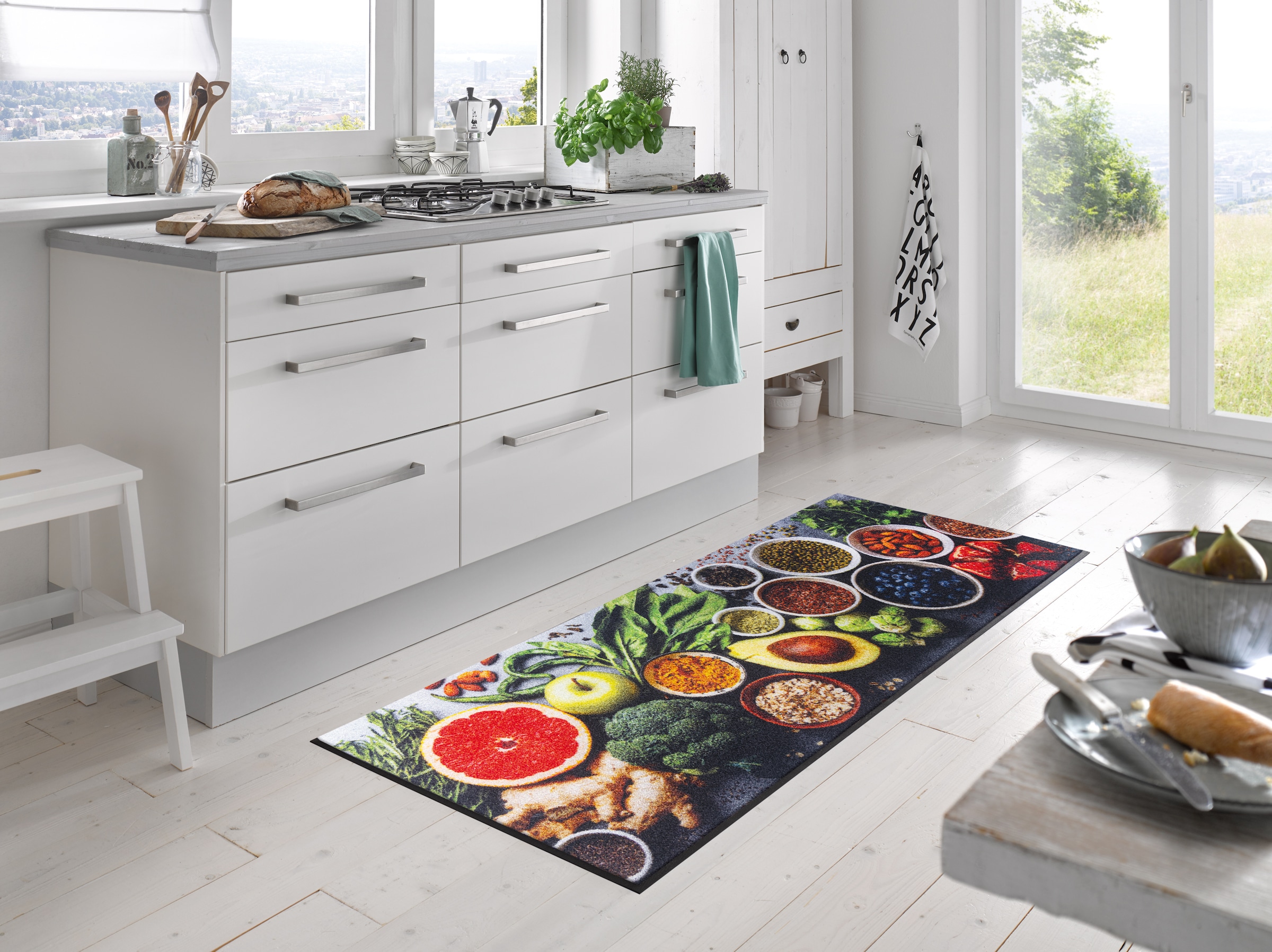 wash+dry by Kleen-Tex Teppich »Food Selection«, rechteckig, 7 mm Höhe