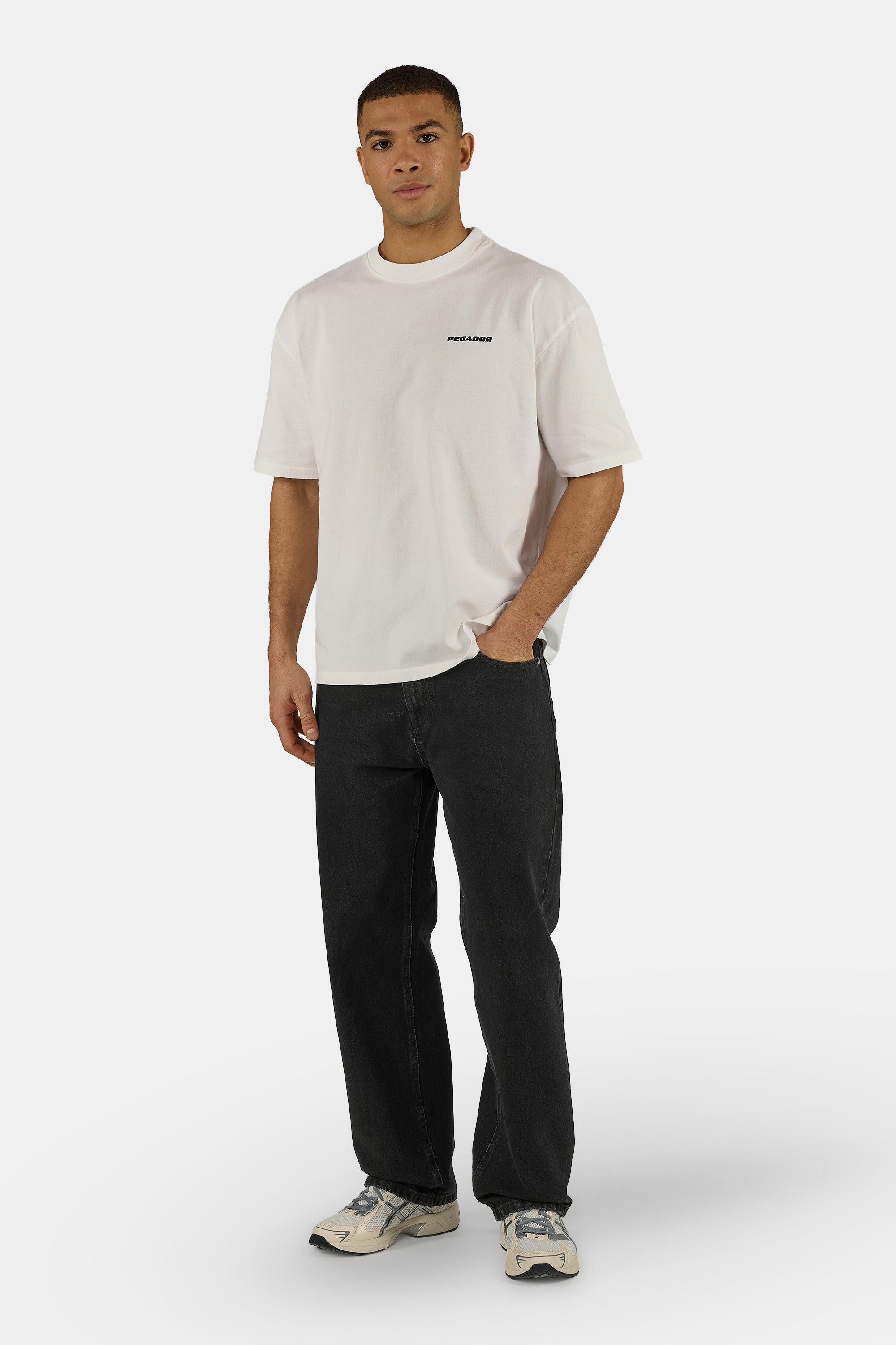 PEGADOR T-Shirt »LOGO OVERSIZED TEE« Baumwolle, oversize