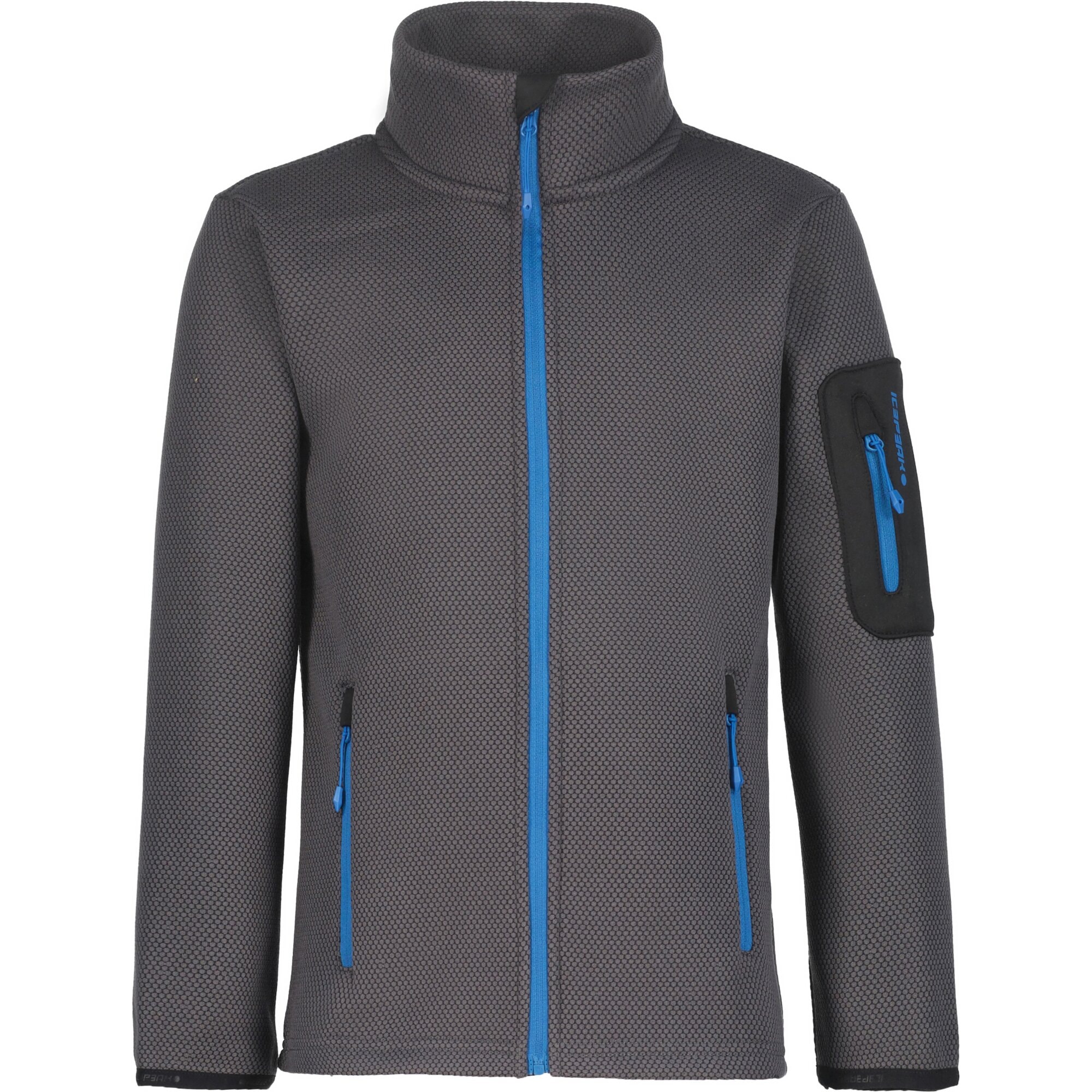 Icepeak Funktionsjacke »K FLEECEJACKE KEVELAER«, mit hohem Stehkragen