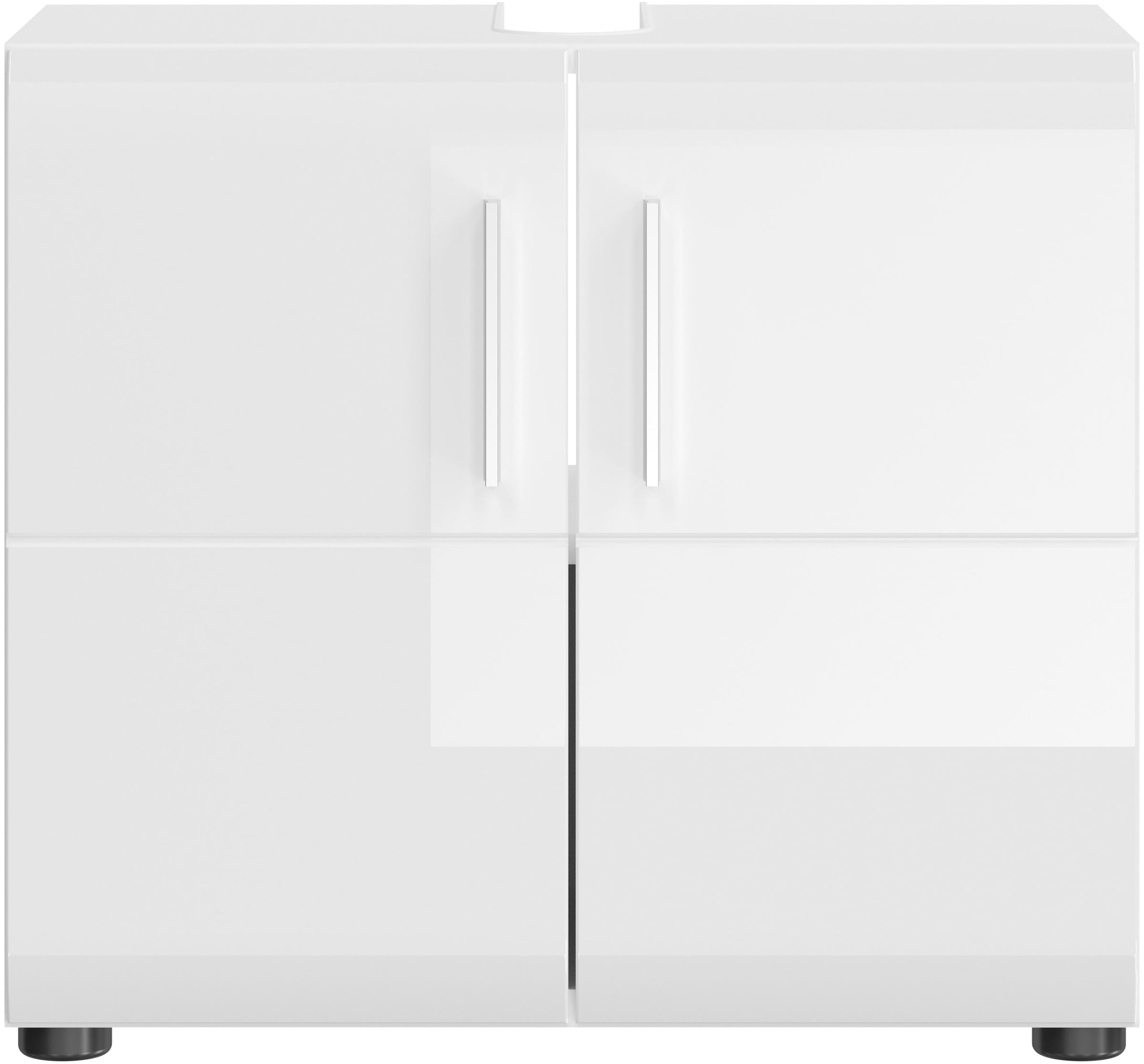 INOSIGN Waschbeckenunterschrank »FLORENZ, TOPSELLER!, Breite 60cm, 1 Einlegeboden, 2 Fächer«, mit Siphonausschnitt, Badmöbel, Badschrank, Schrank, Kommode, Bad