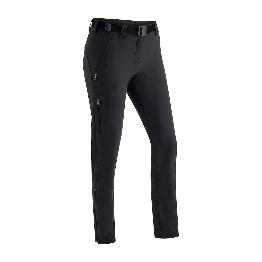 Maier Sports Funktionshose »Lana slim«, Damen Wanderhose, atmungsaktive Outdoor-Hose, 3 Taschen, Slim Fit