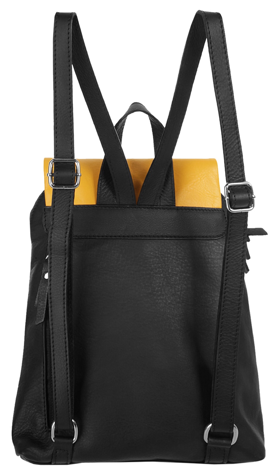 Cluty Cityrucksack, echt Leder, Made in Italy