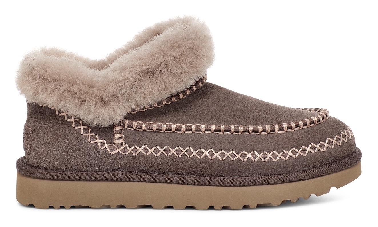 UGG Schlupfboots »CLASSIC ULTRA MINI ALPINE«, Hausschuh, Mule, Winterboots mit gepolstertem Fußbett