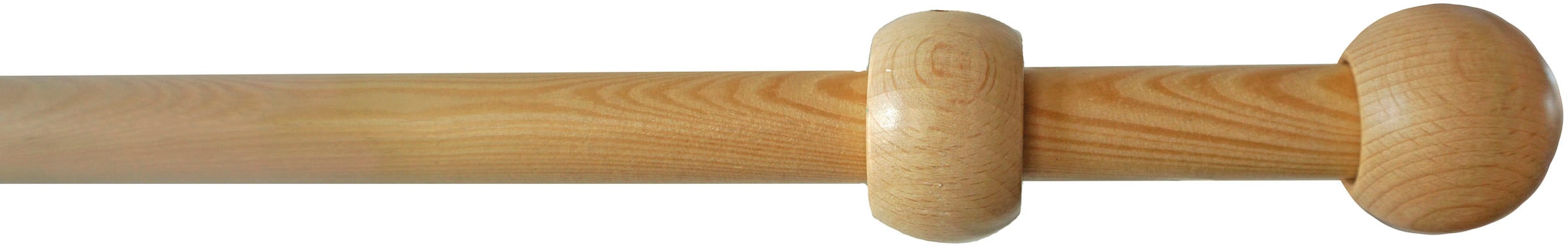 GARESA Gardinenstange »Lukas«, 1 läufig-läufig, Fixmaß, Fixlänge 120, 160, 200 cm, mit Ringe
