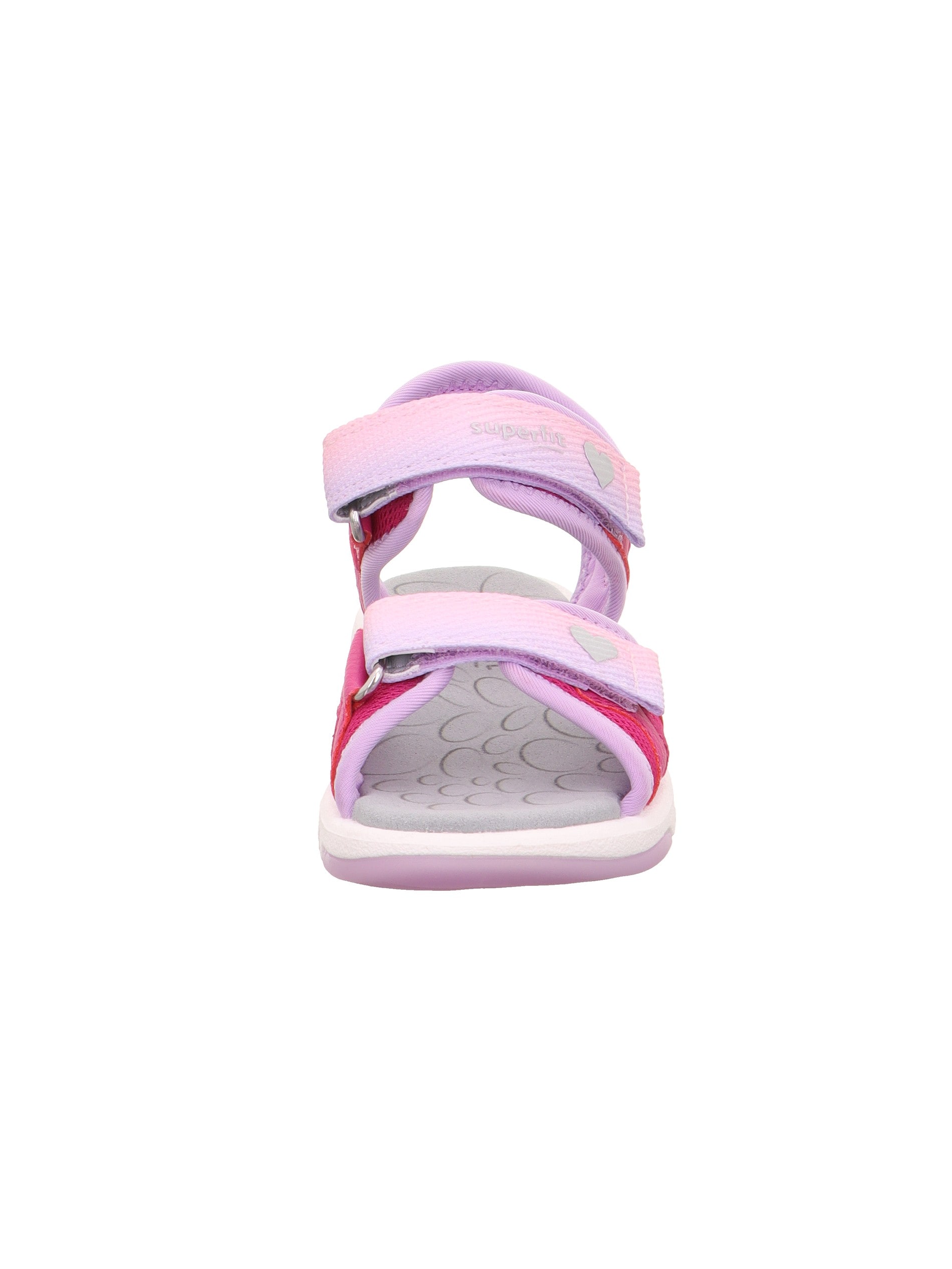 Superfit Sandale »PEBBLES WMS: mittel«  Sandalette mit süßem Motiv, Größenschablone zum Download