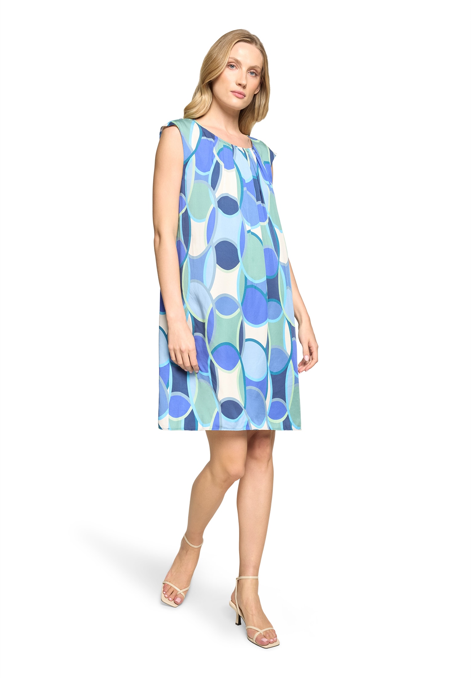 Betty Barclay A-Linien-Kleid »Freizeitkleid mit Rundhalsausschnitt«