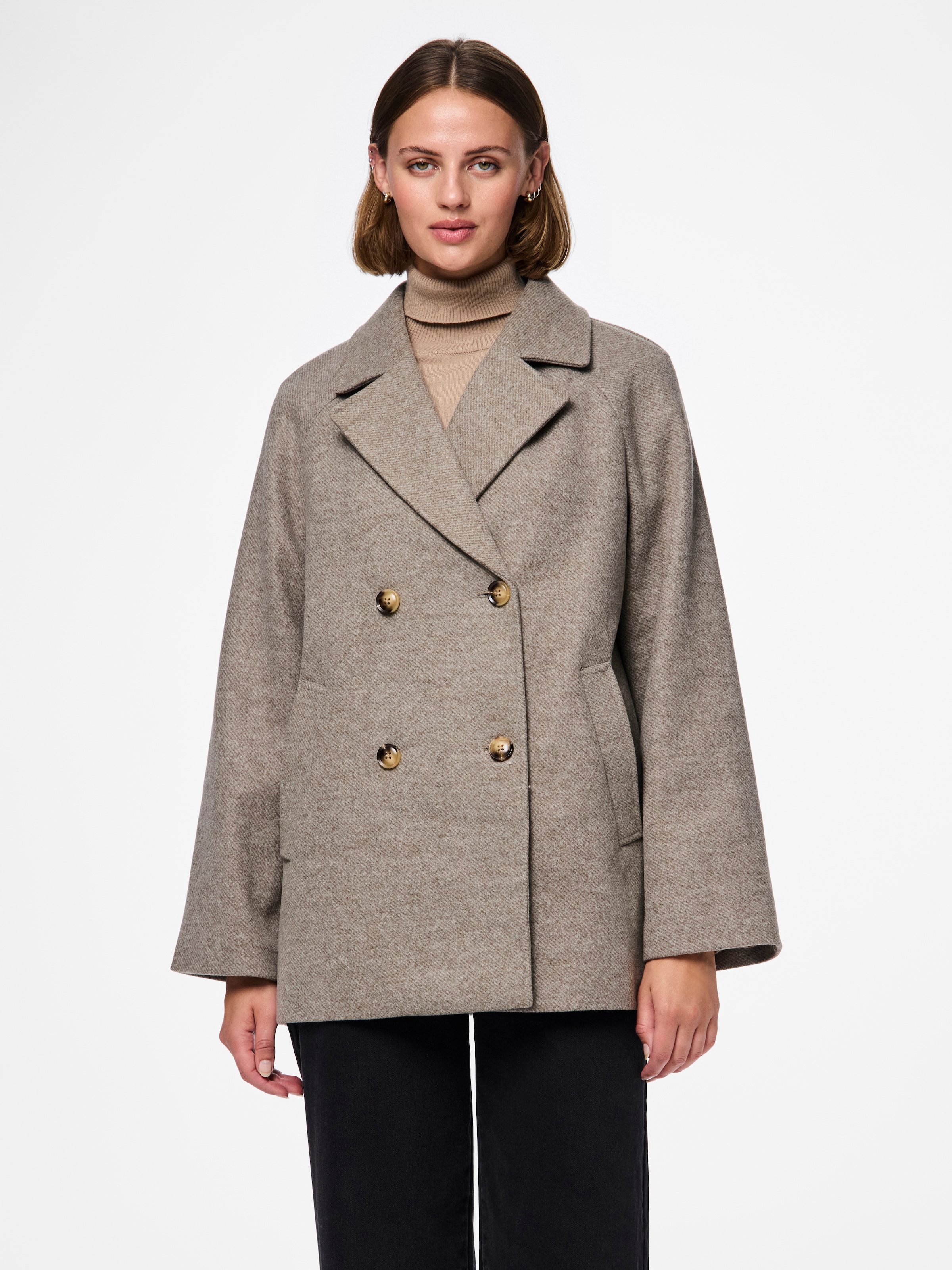 pieces Kurzmantel »PCMARBEL COAT NOOS«