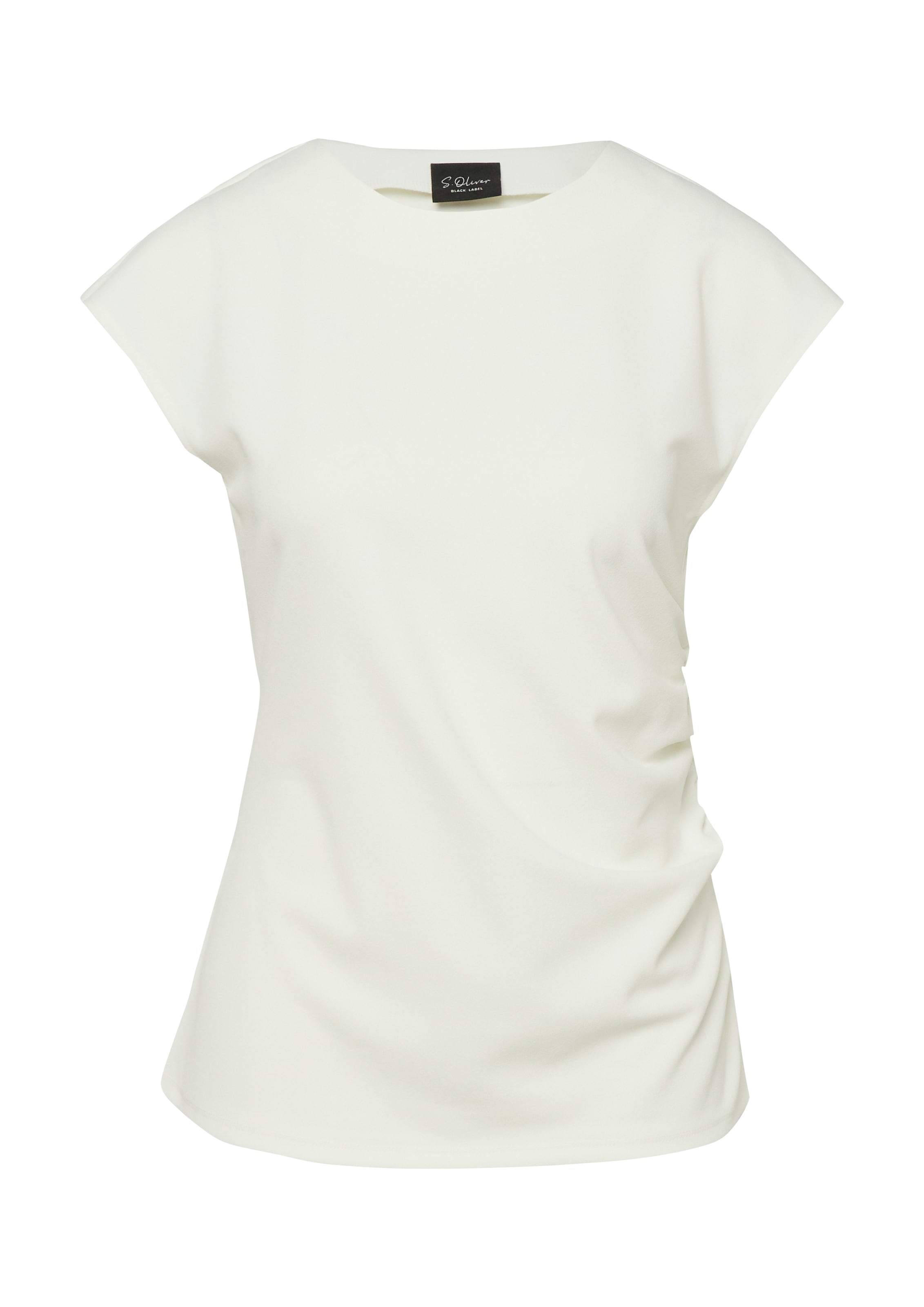 s.Oliver BLACK LABEL T-Shirt mit Raffung