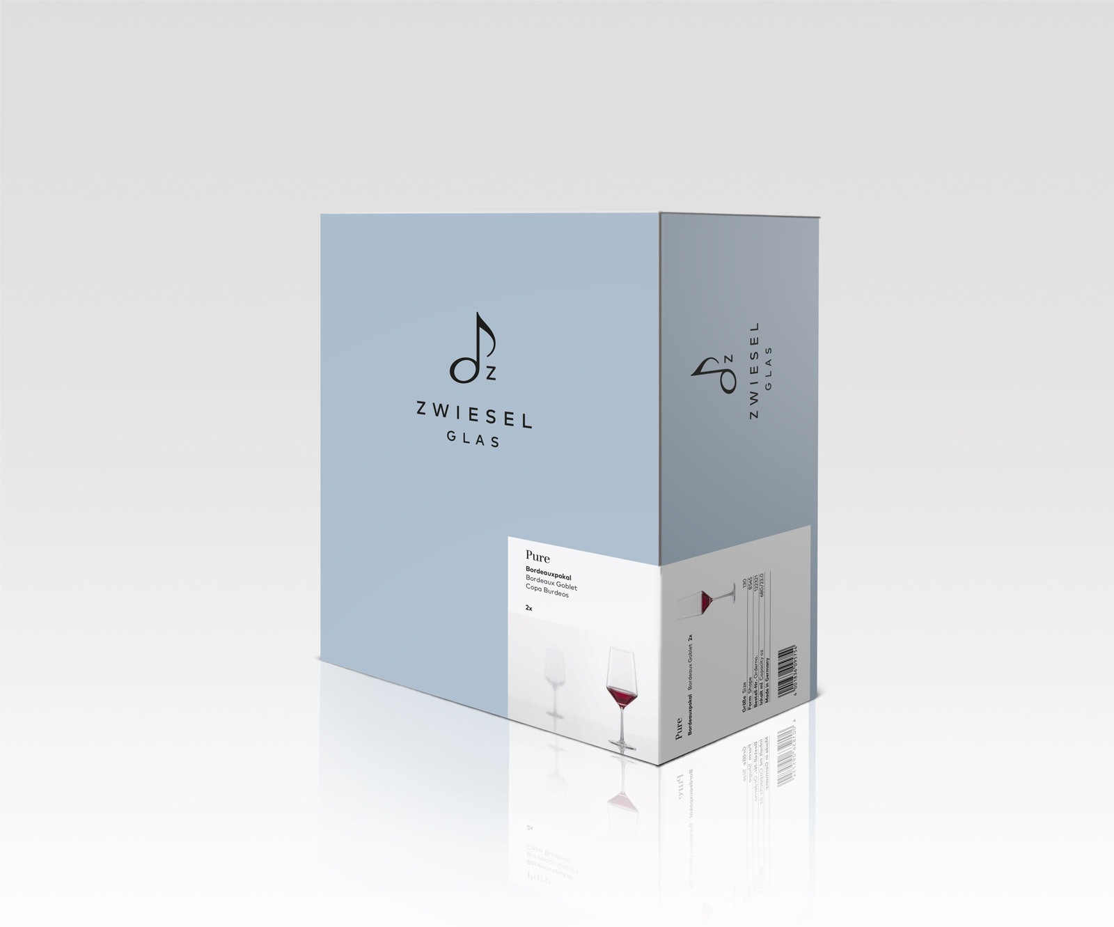 Zwiesel Glas Rotweinglas »Rotweingläser Pure 680 ml 2er Set transparent«