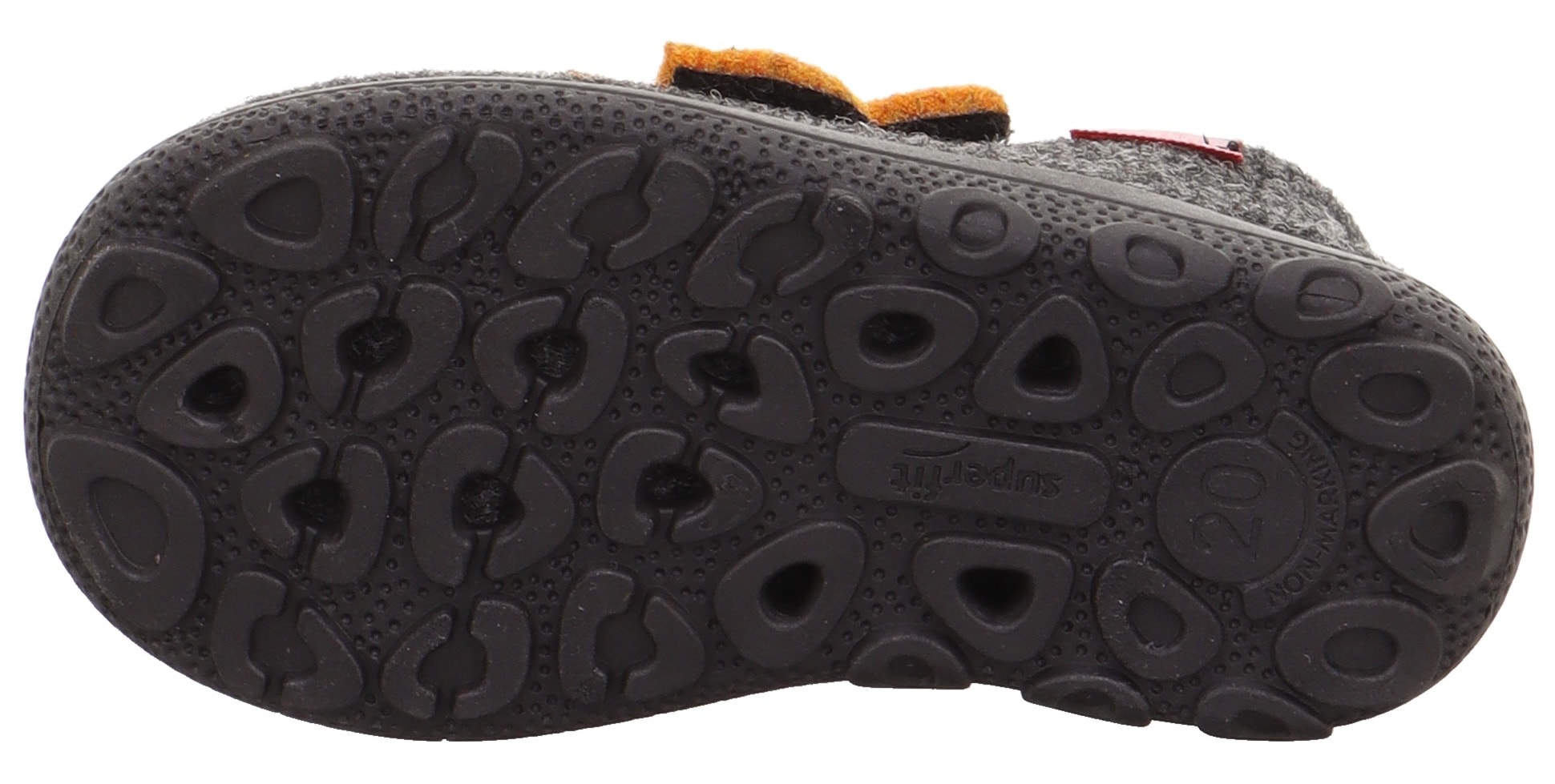 Superfit Hausschuh »HAPPY OCTI WMS: Mittel«  Babyschuh mit Klettverschluss, Größenschablone zum Download