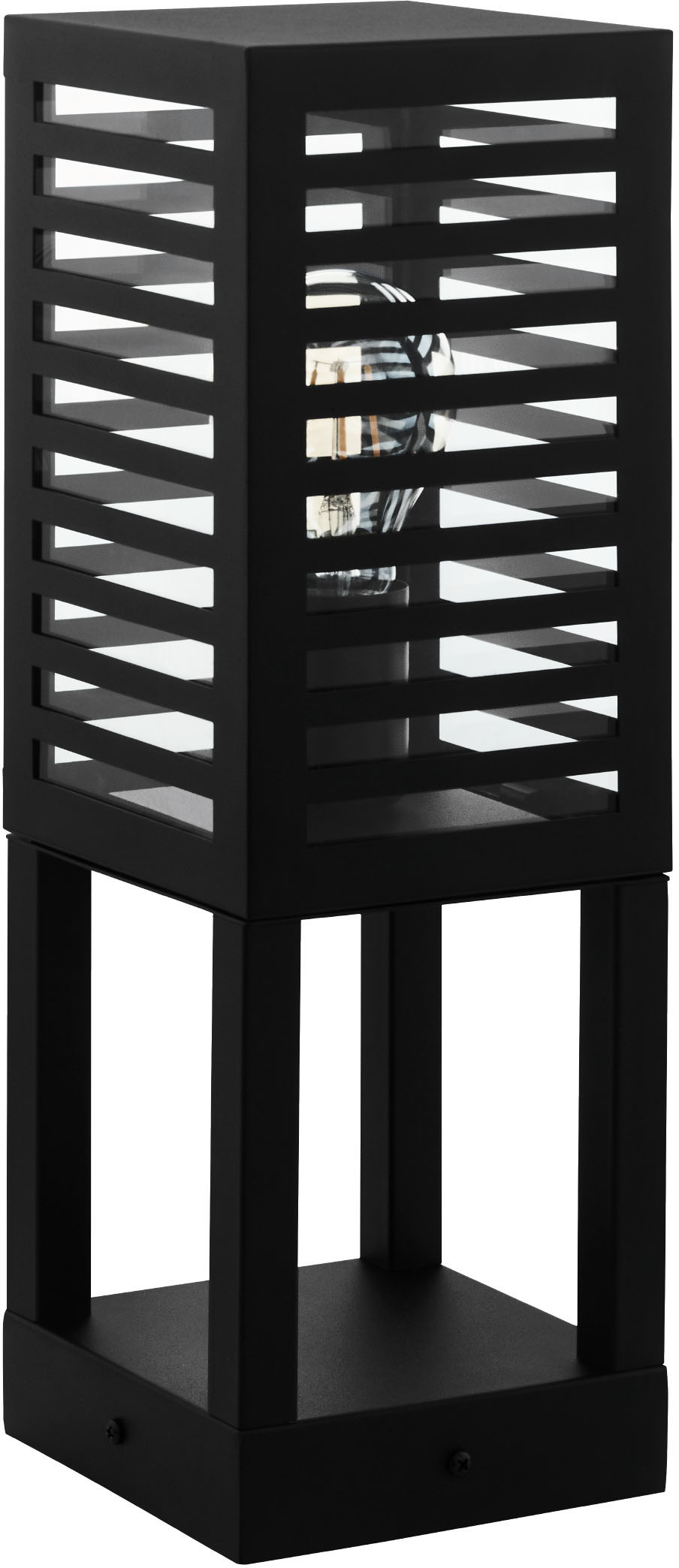 EGLO Stehlampe »BASALGO-Z«, - E27 Edelstahl schwarz online Stehleuchte 1X9W in - aus inkl. bestellen