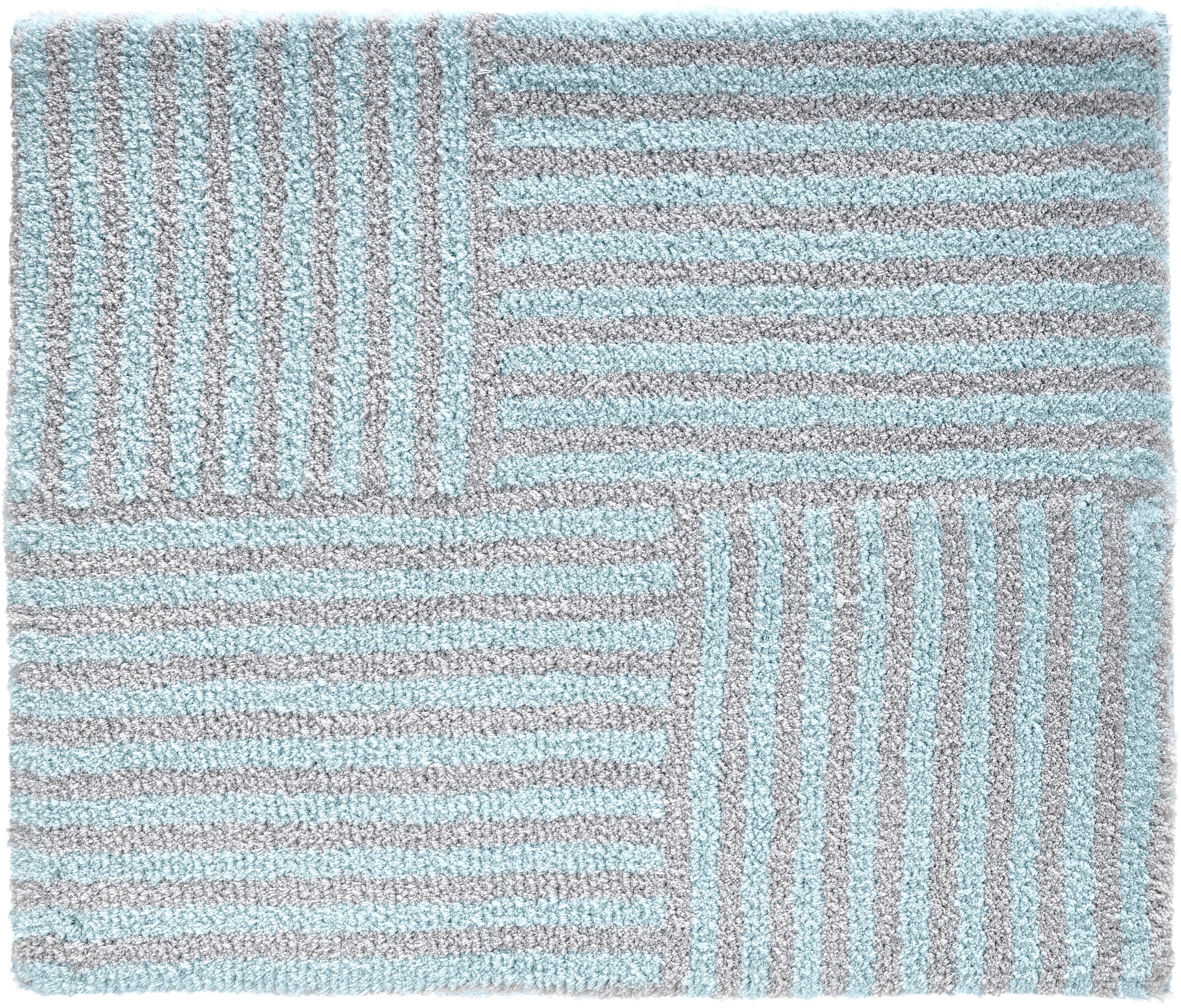 Kleine Wolke Badematte »Chelsea« Höhe 20 mm rutschhemmend beschichtet fußbodenheizungsgeeignet Badteppich, modernes Design, gestreift