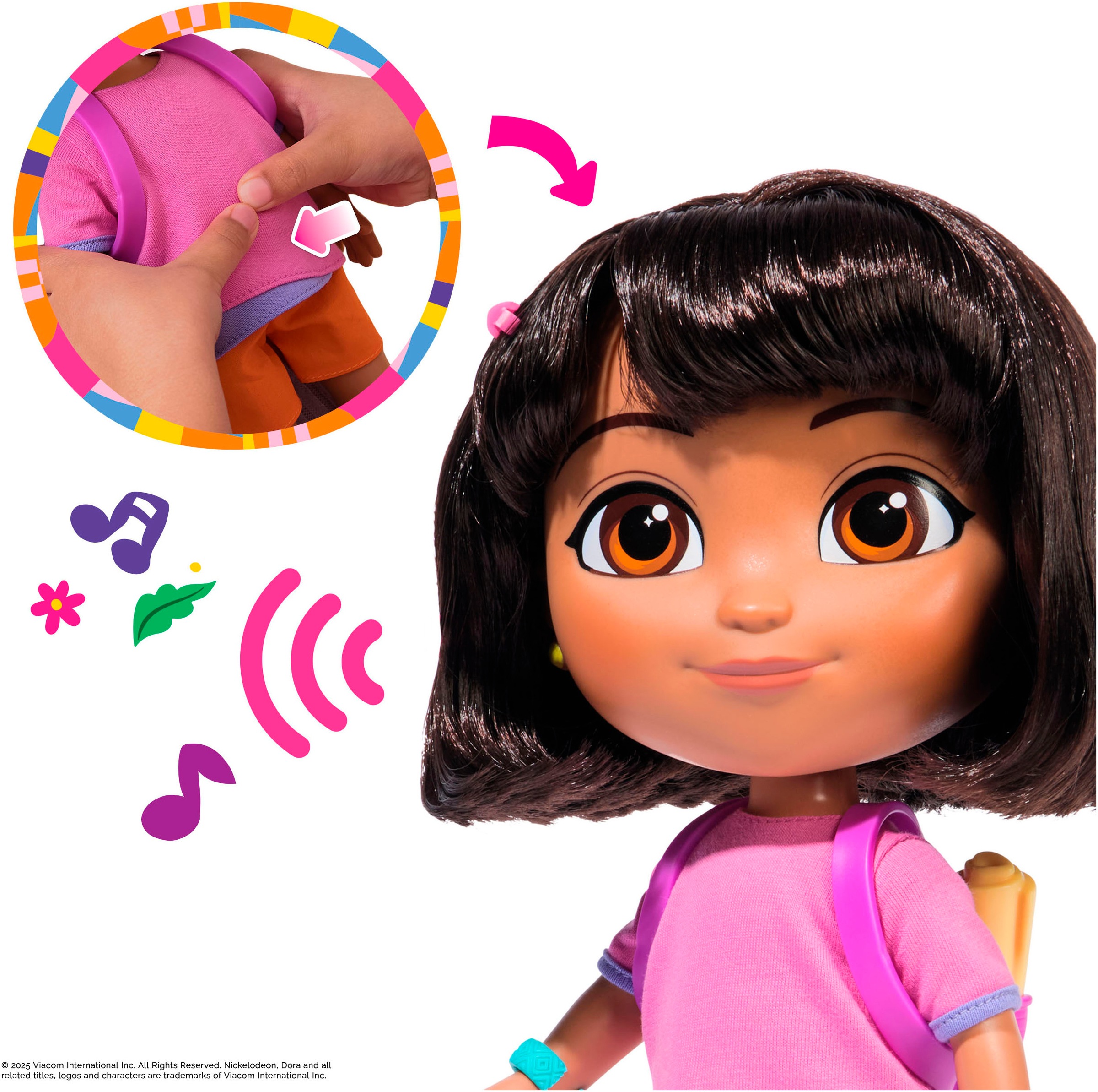 Spin Master Anziehpuppe »Dora - Sing mit mir Dora« mit Sound