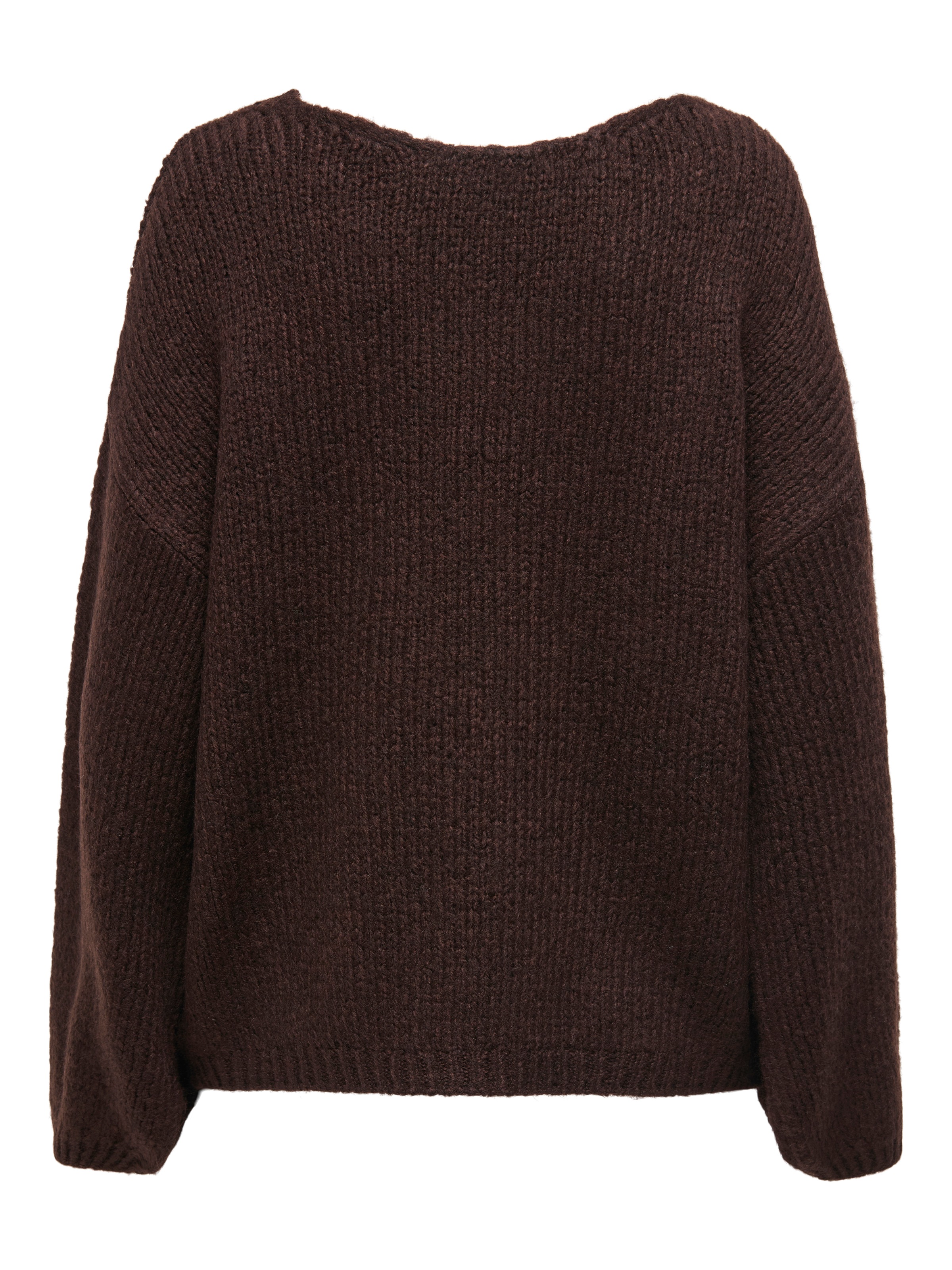 JDY V-Ausschnitt-Pullover »JDYDINEA L/S REVERSIBLE PULLOV. KNT NOOS« Kunstfaser, regular fit