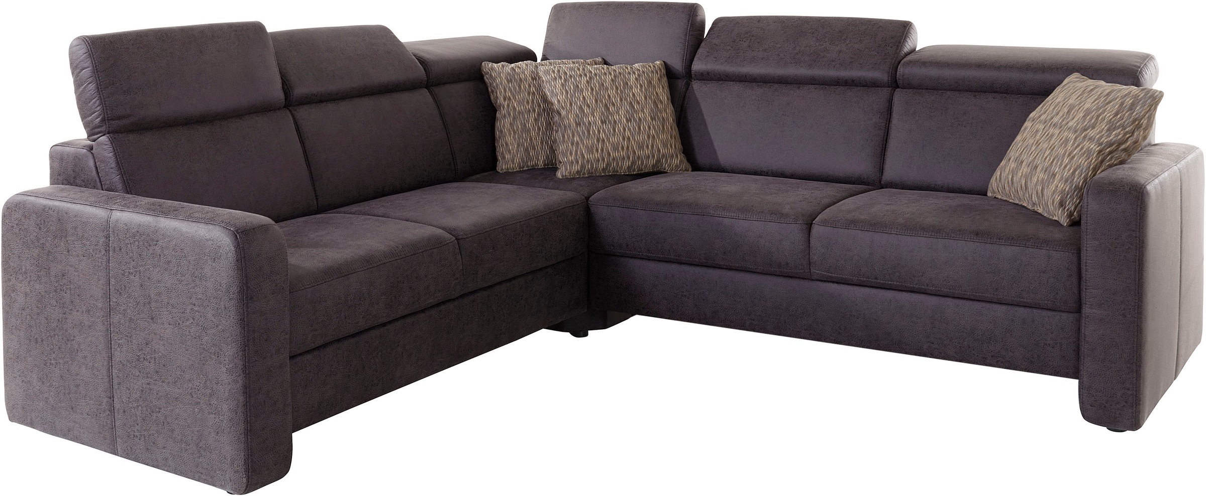 sit&more Ecksofa »Bologna L-Form« Kopfteilverstellung, wahlweise mit Bettfunktion und Schubkasten