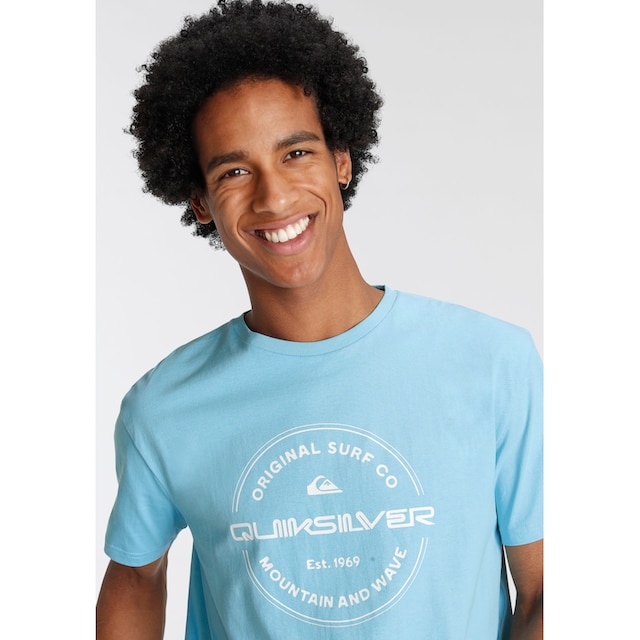 Quiksilver T-Shirt »Herren Doppelpack mit Logodruck«, (Packung, 2 tlg.)  online shoppen bei OTTO