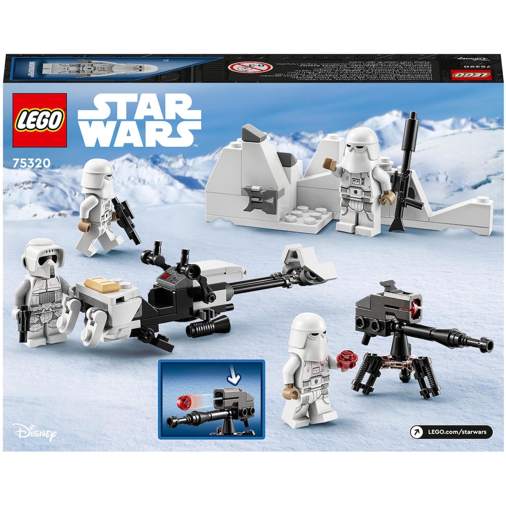 LEGO® Konstruktionsspielsteine »Snowtrooper™ Battle Pack (75320), LEGO® Star Wars™«, (105 St.)