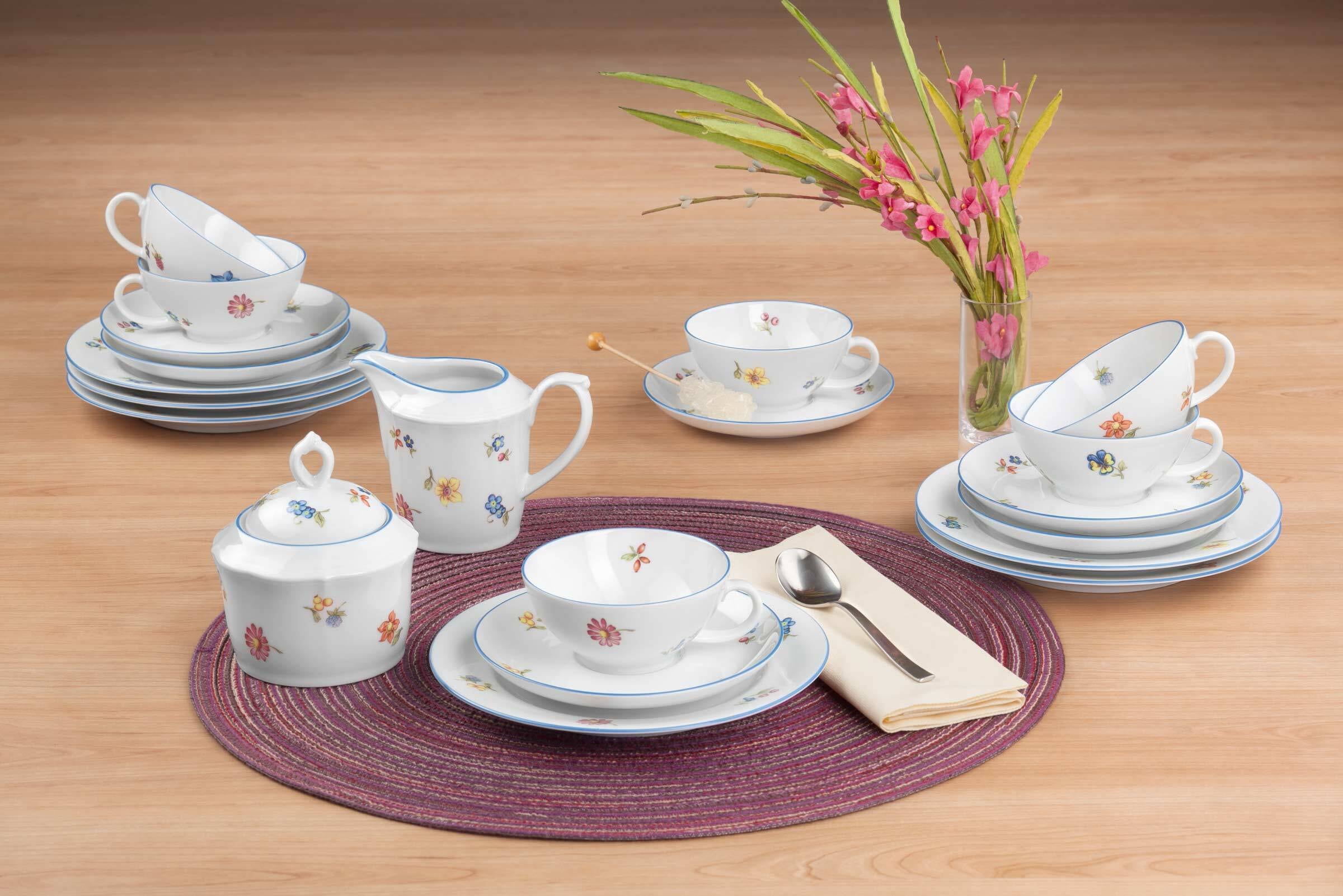 Seltmann Weiden Schale »Müslischalen Sonate Nostalgie ø 15 cm 6er Set weiß« 6 tlg.