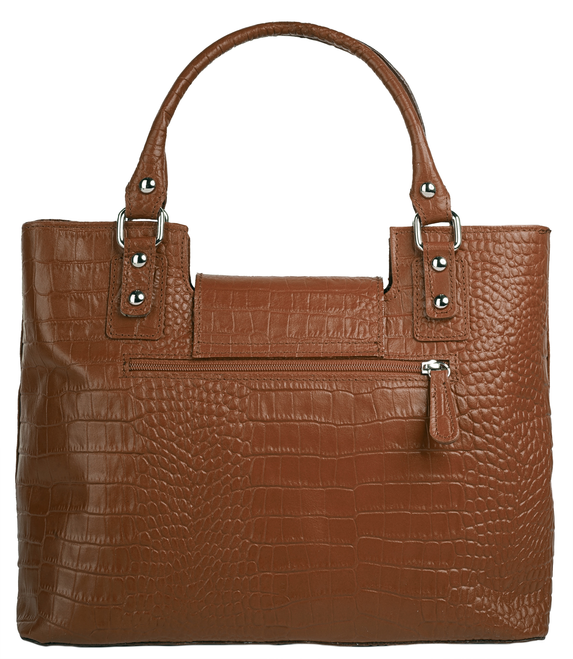 Cluty Henkeltasche echt Leder, Made in Italy