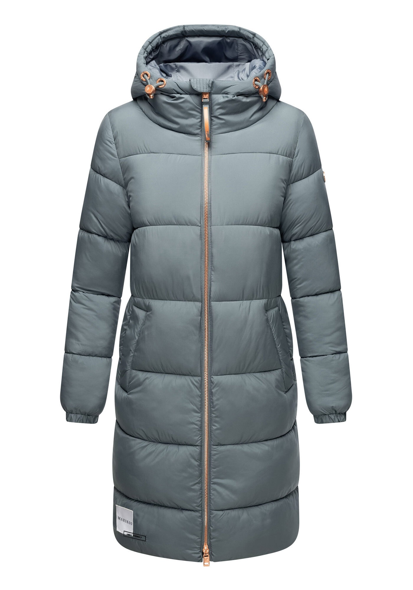Marikoo Winterjacke »Marikoo Nomadiaa lange Damen Winterjacke N024«