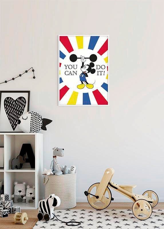 Komar Poster »Mickey Mouse Do it«, Disney, (1 St.), Kinderzimmer,  Schlafzimmer, Wohnzimmer bei OTTO