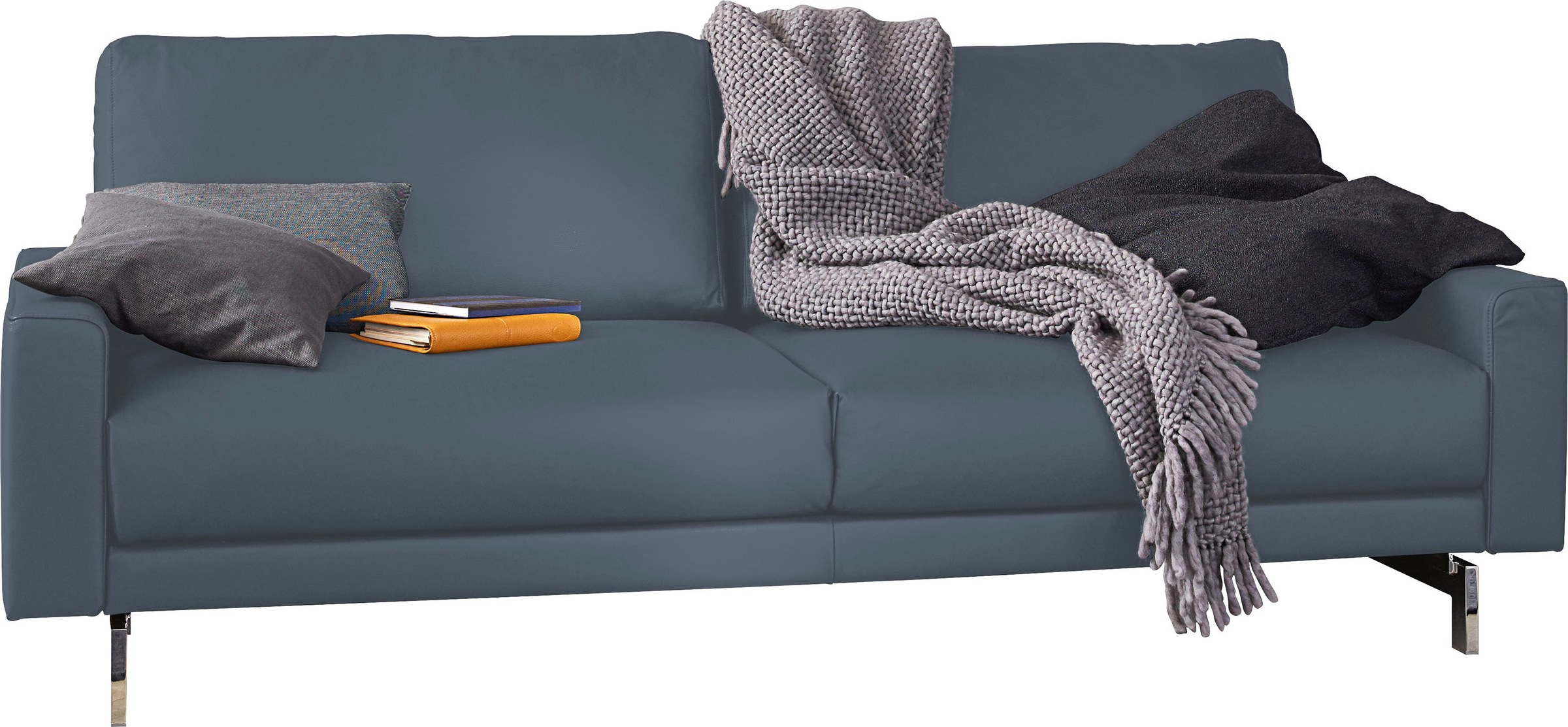 Creation BY ROLF BENZ 2,5-Sitzer »CR.450, Designsofa, Loungesofa«, Armlehne niedrig, Fuß chromfarben glänzend, Breite 184 cm