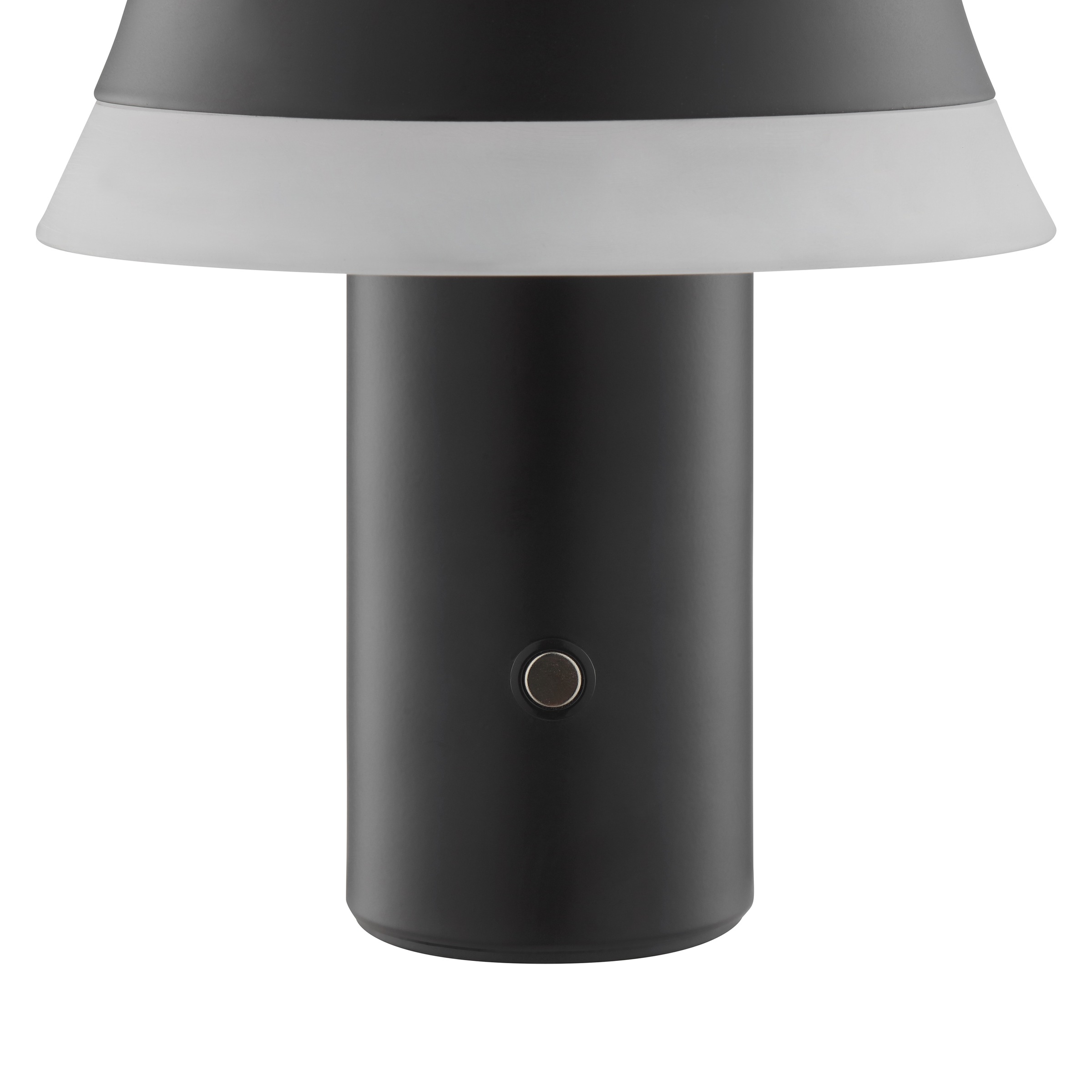 Brilliant LED Tischleuchte »Kinich« LED-Modul 1 Stk. Warmweiß LED Akku-Leuchte, 17 cm, 240 lm, per wireless charging & USB ladbar