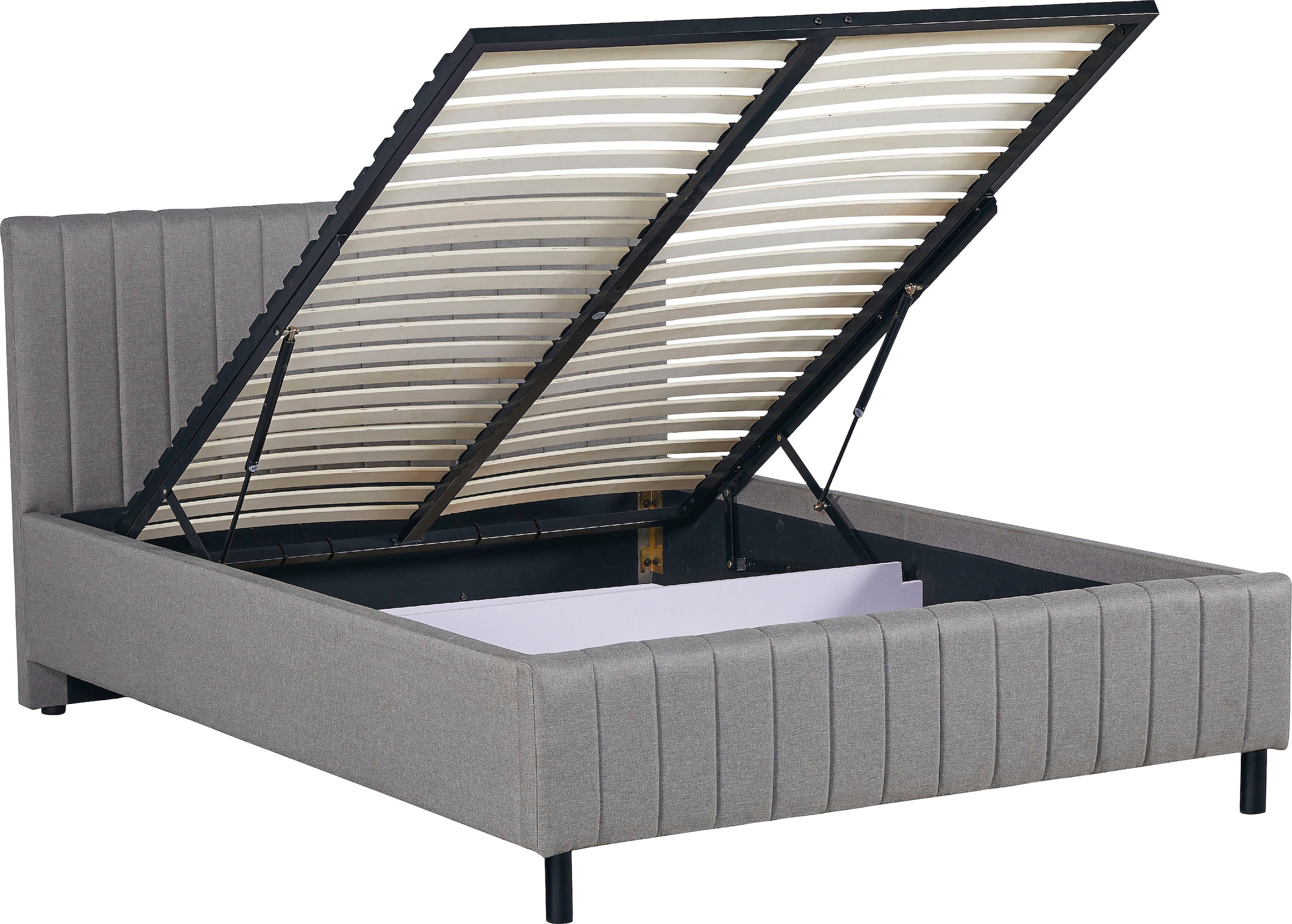 ATLANTIC home collection Polsterbett »Vanda«, mit Lattenrost und Bettkasten