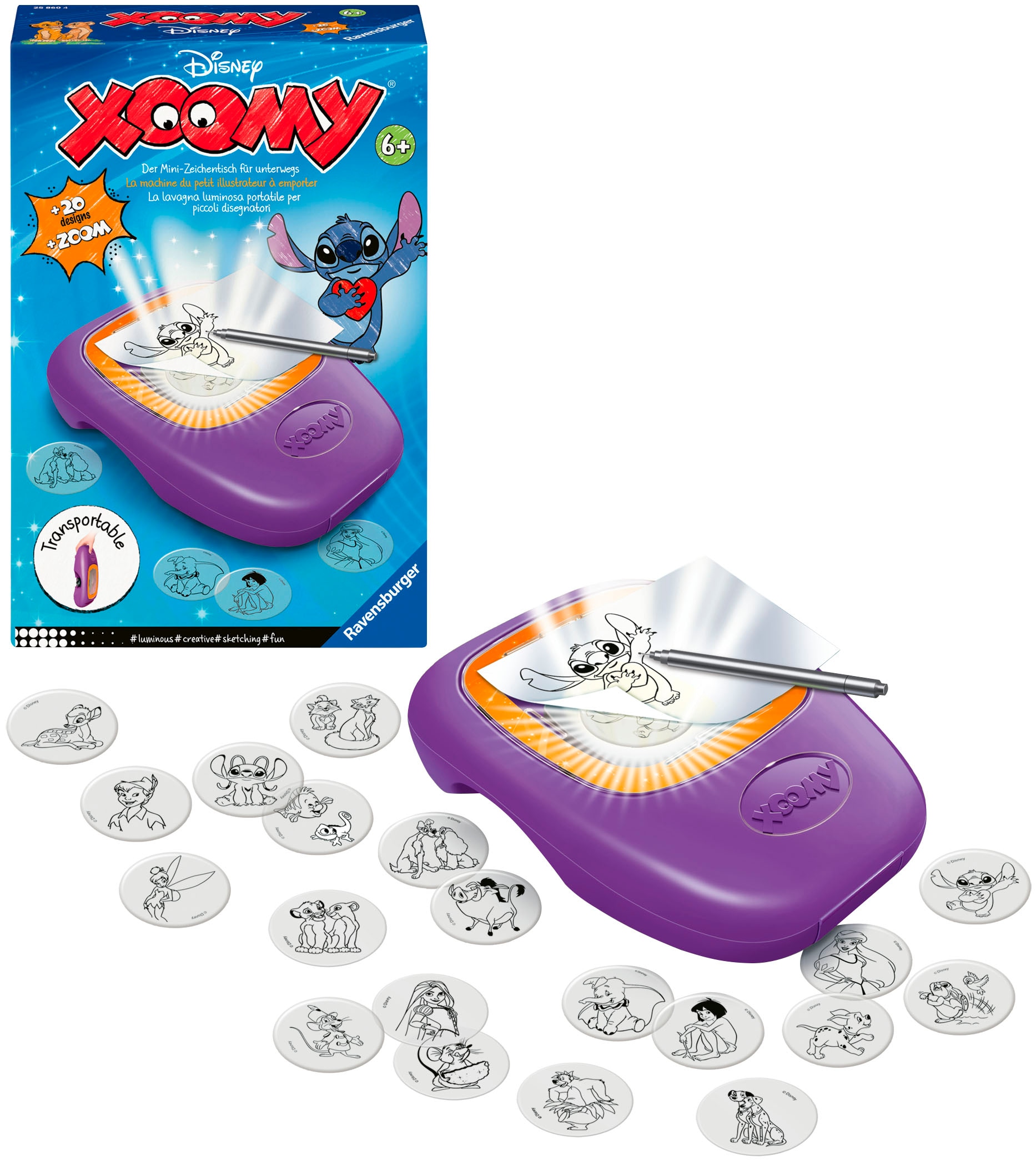 Ravensburger Malvorlage »Xoomy®Midi Disney Classics« Made in Europe