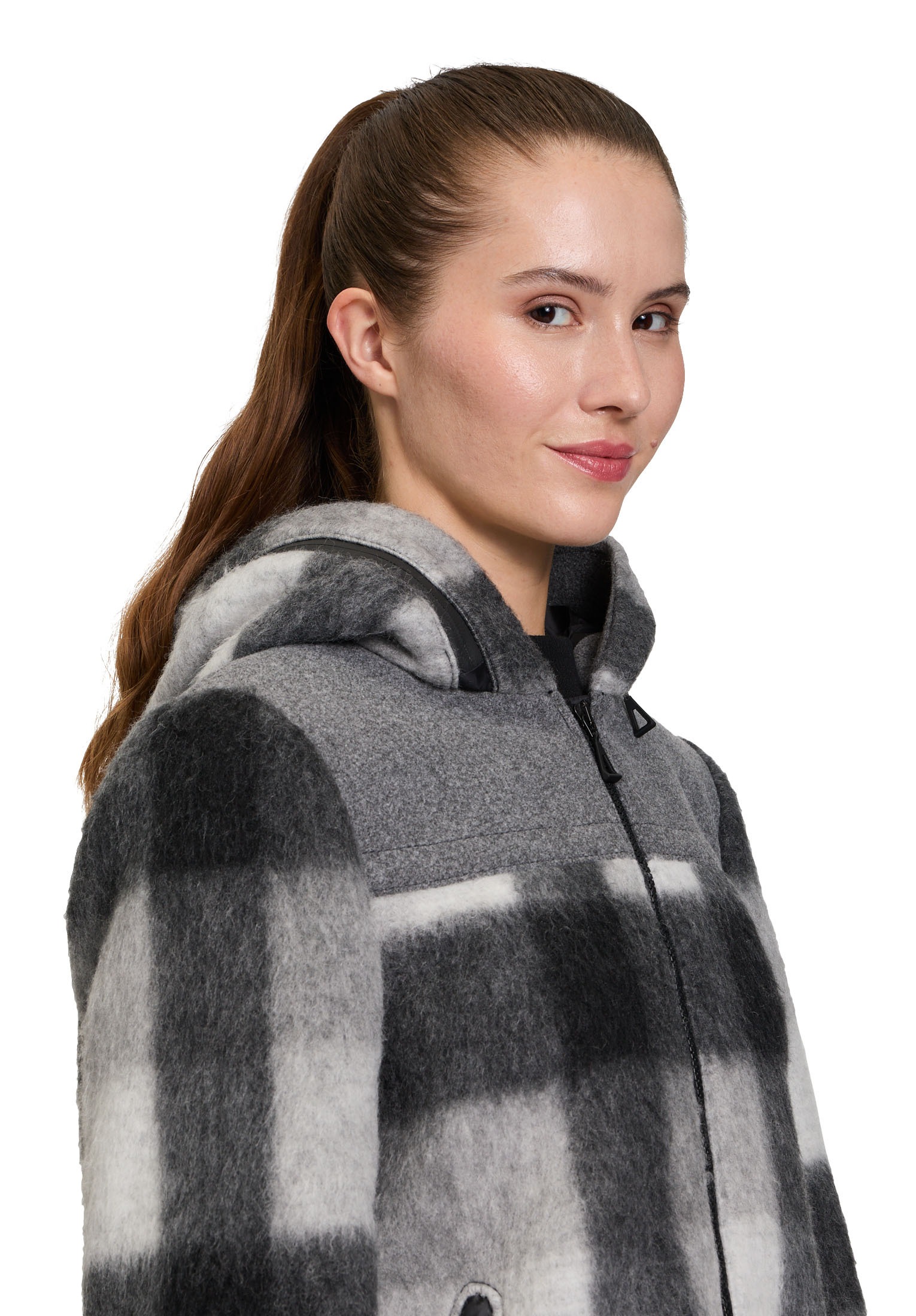 Amber & June Winterjacke »Winterjacke mit Kapuze«