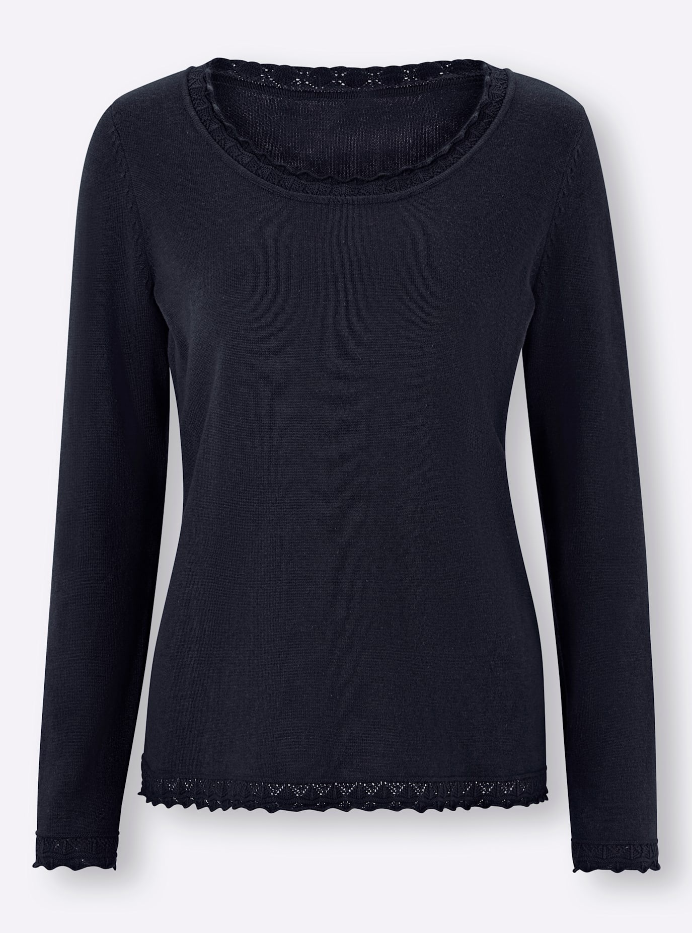 LINEA TESINI by heine Rundhalspullover »Pullover«
